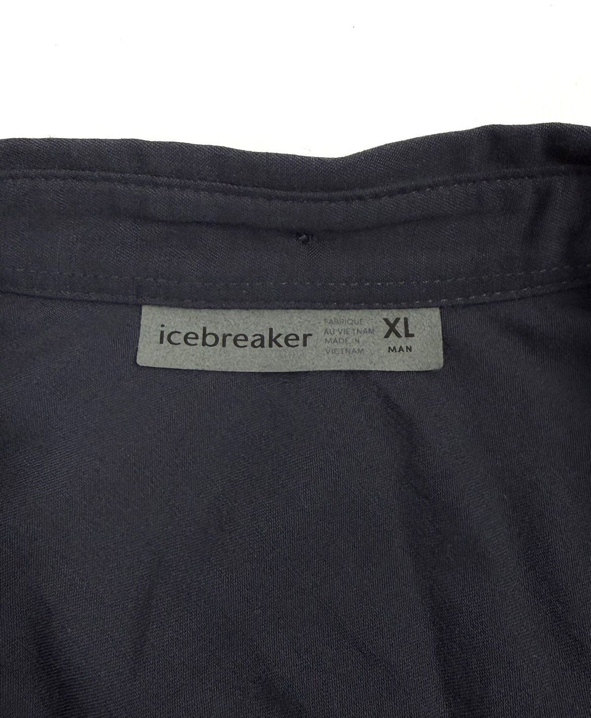 Icebreaker Icebreaker Wool Botton Up Shirt Gray Outdoor Gorpcore Size US XL / EU 56 / 4 - 12 Thumbnail
