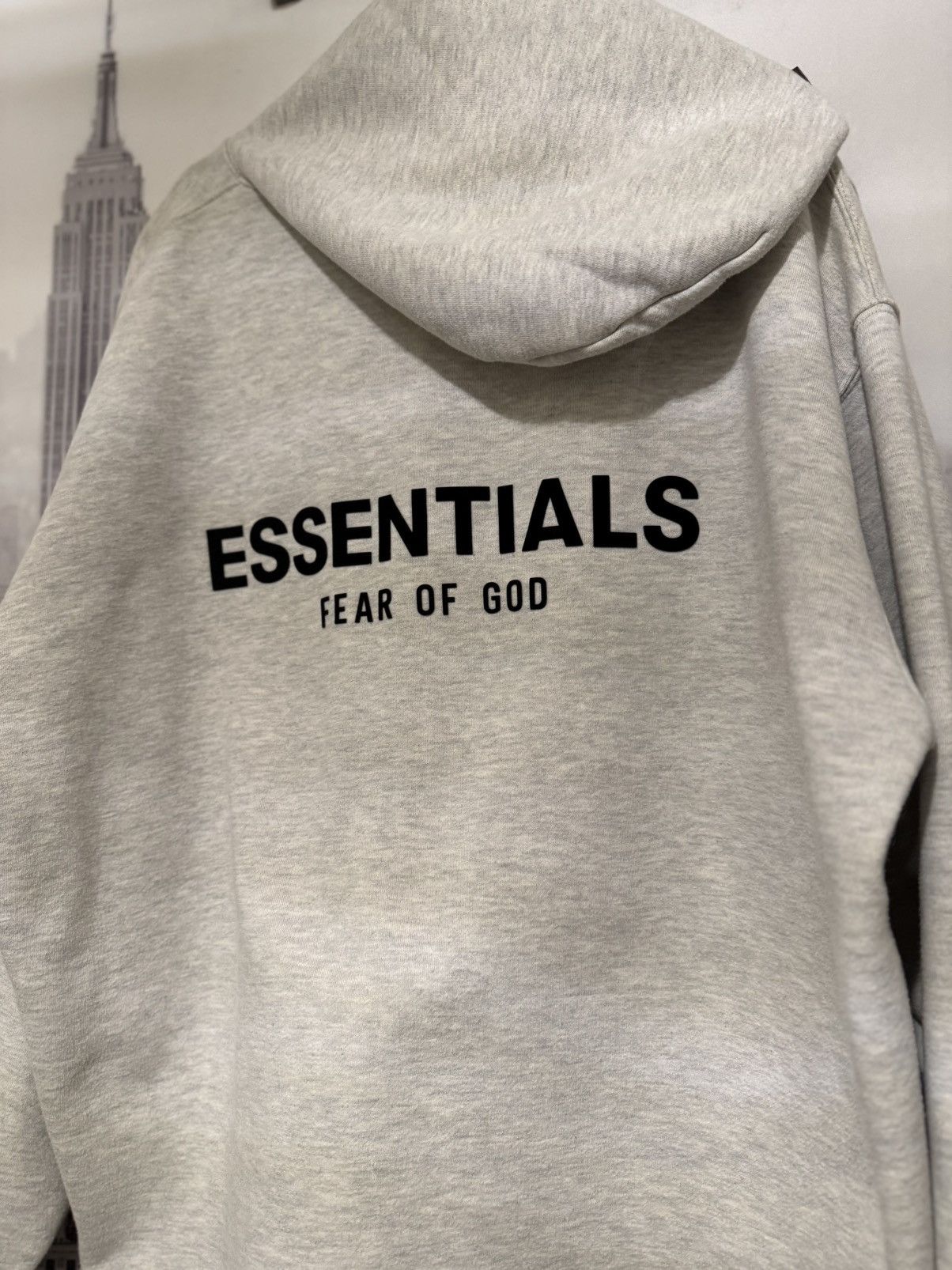 Fear of God Fear of God Essentials Relaxed Hoodie Light Oatmeal SZ Sm🔥 Size US S / EU 44-46 / 1 - 2 Thumbnail