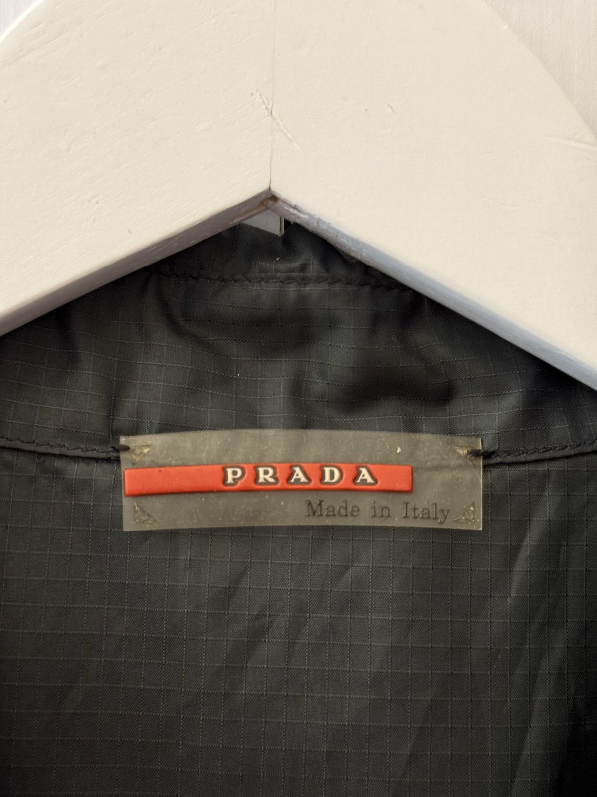 Prada Prada Nylon Green Jacket 2000s Zip Up Pocket Lightweight Size L / US 10 / IT 46 - 11 Thumbnail