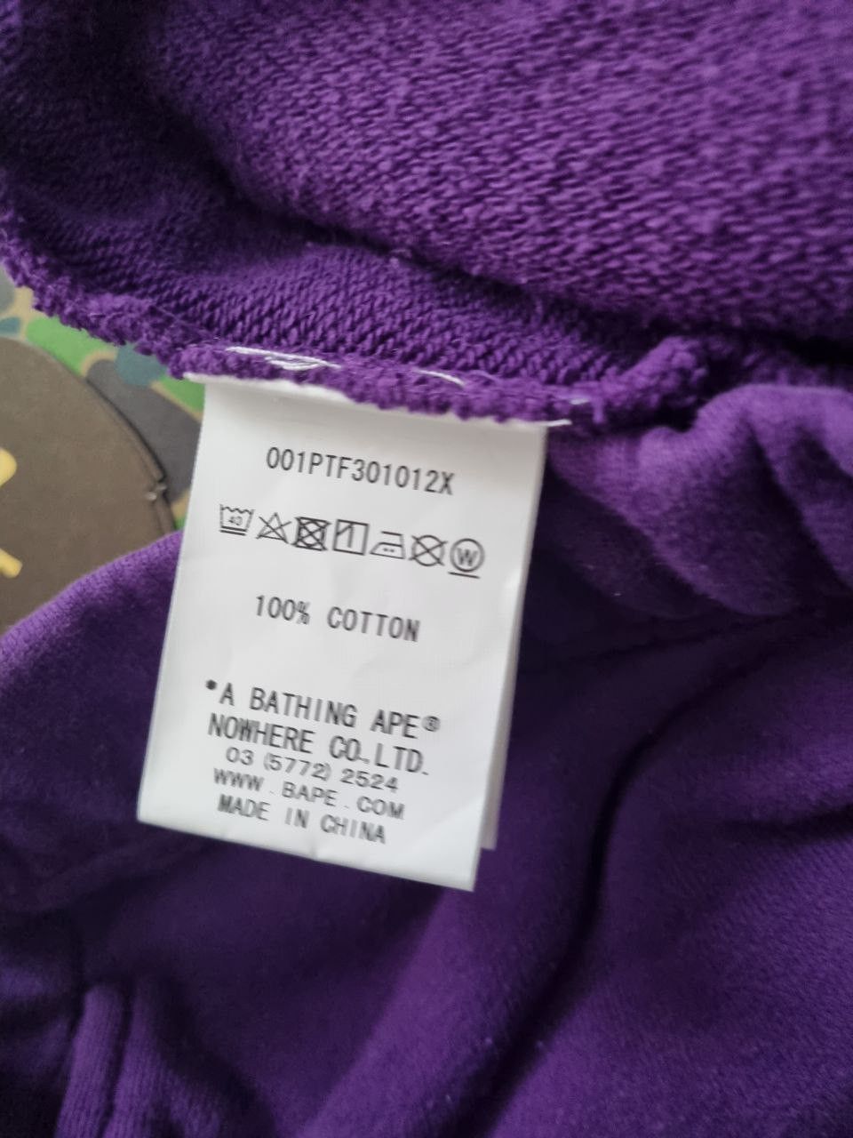 Bape BAPE Gradation Slim Sweat Pants Purple Size US 36 / EU 52 - 5 Thumbnail