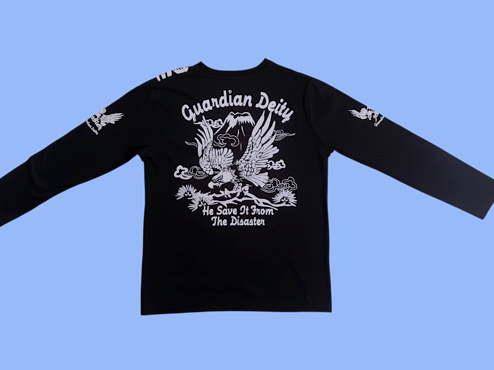 Japanese Brand Guardian Deity He Save From The Disaster long Sleeve t-shirt Size US M / EU 48-50 / 2 - 10 Thumbnail