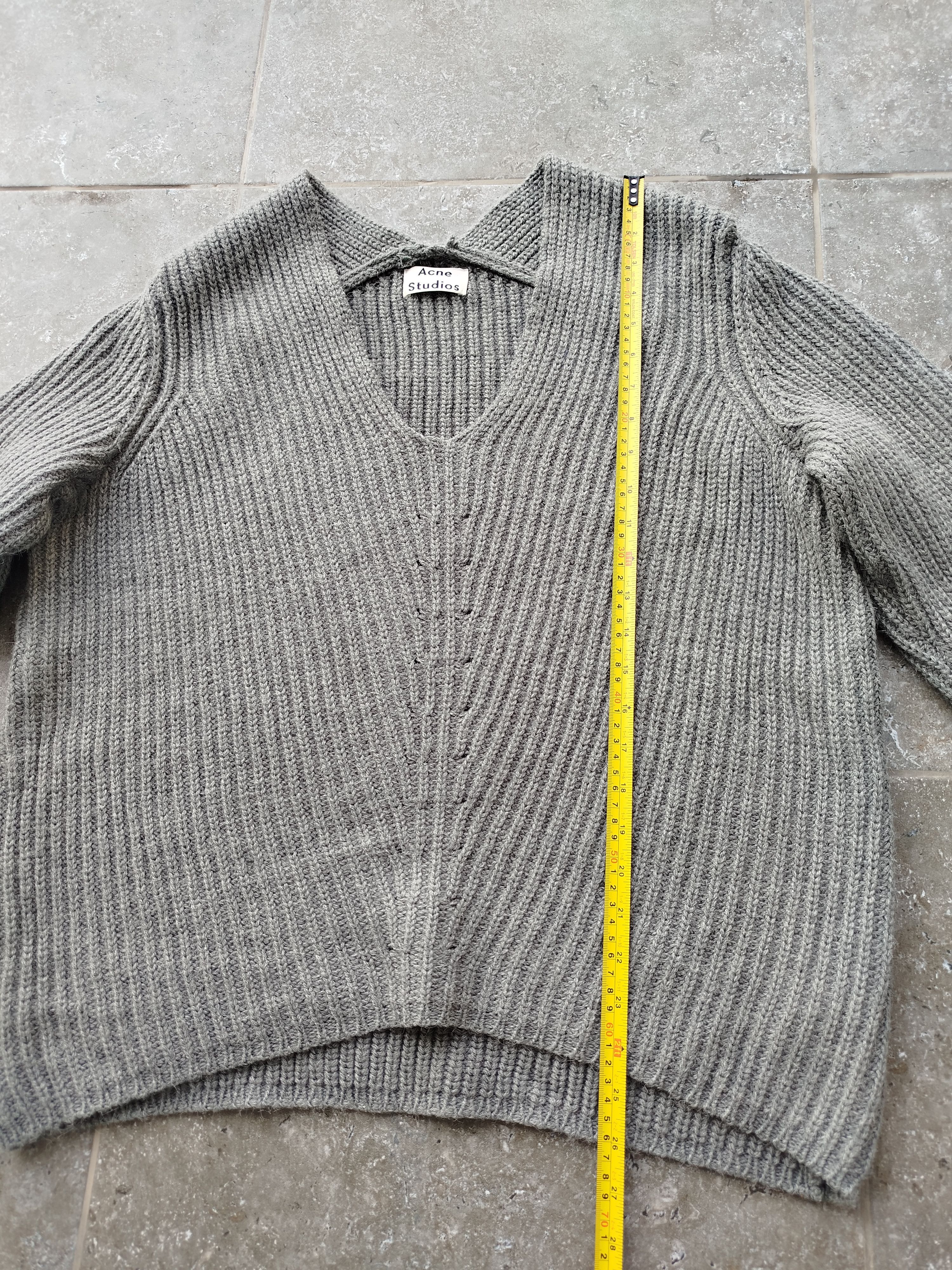 Acne Studios Acne Studios Sweater Ribbed Wool Cashmere SS15 Size L / US 10 / IT 46 - 8 Thumbnail