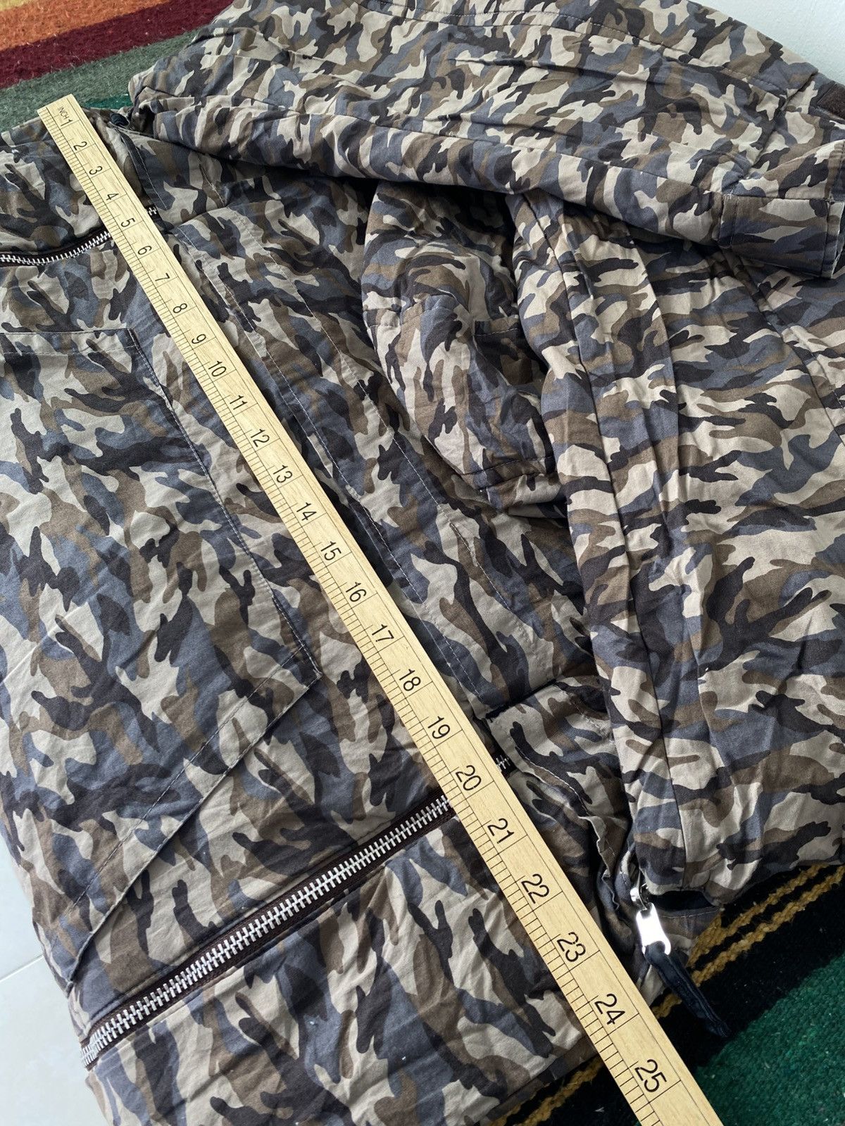 Japanese Brand Hiromichi Nakano Camo Detachable Sleeve Jacket Japan Size US L / EU 52-54 / 3 - 7 Thumbnail