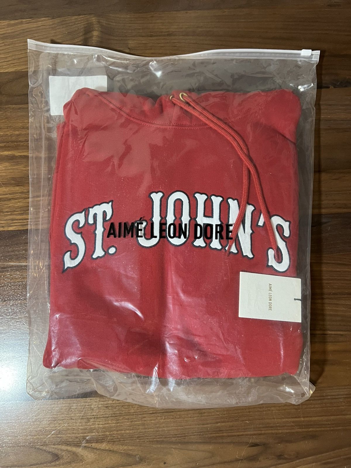 Aime Leon Dore Aime Leon Dore ALD St. John’s Collegiate Hoodie Red Large Size US L / EU 52-54 / 3 - 7 Thumbnail
