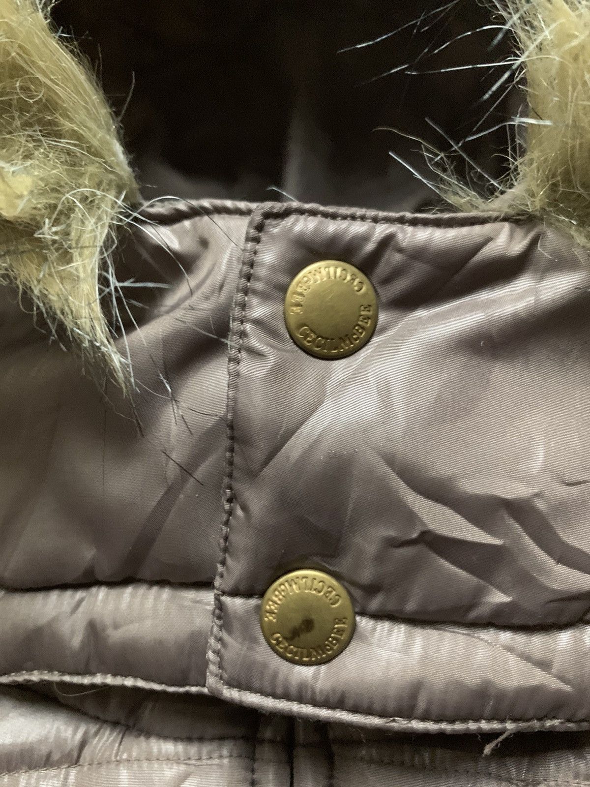 If Six Was Nine × Japanese Brand × Le Grande Bleu (L.G.B.) Japanese Cecil McBee Puffer Fur Jacket ifsix lgb style Size US S / EU 44-46 / 1 - 5 Thumbnail