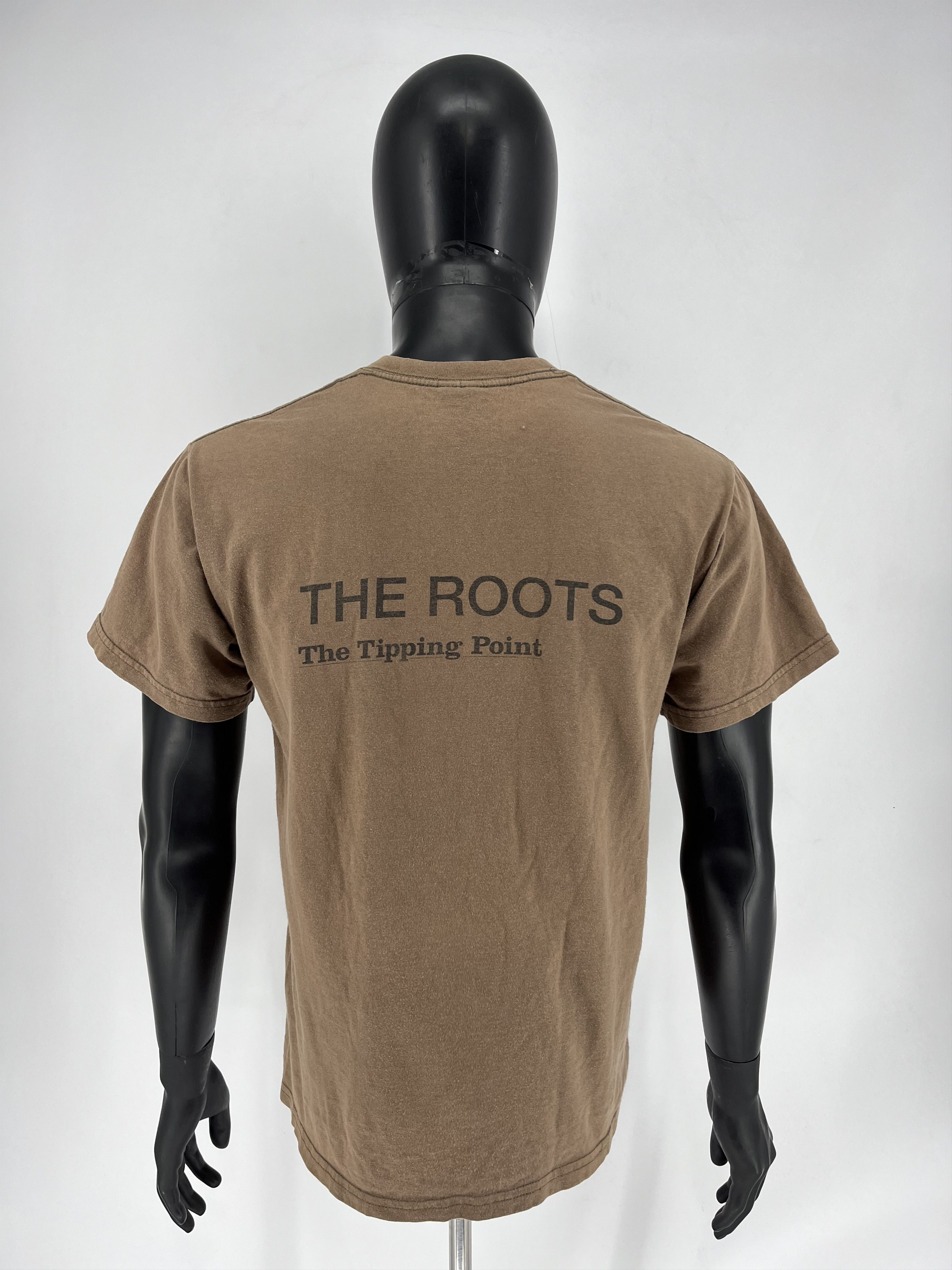 Band Tees × Vintage Vintage The Roots 2004 Tipping Point Promo Tour T-Shirt Hip Size US M / EU 48-50 / 2 - 10 Thumbnail