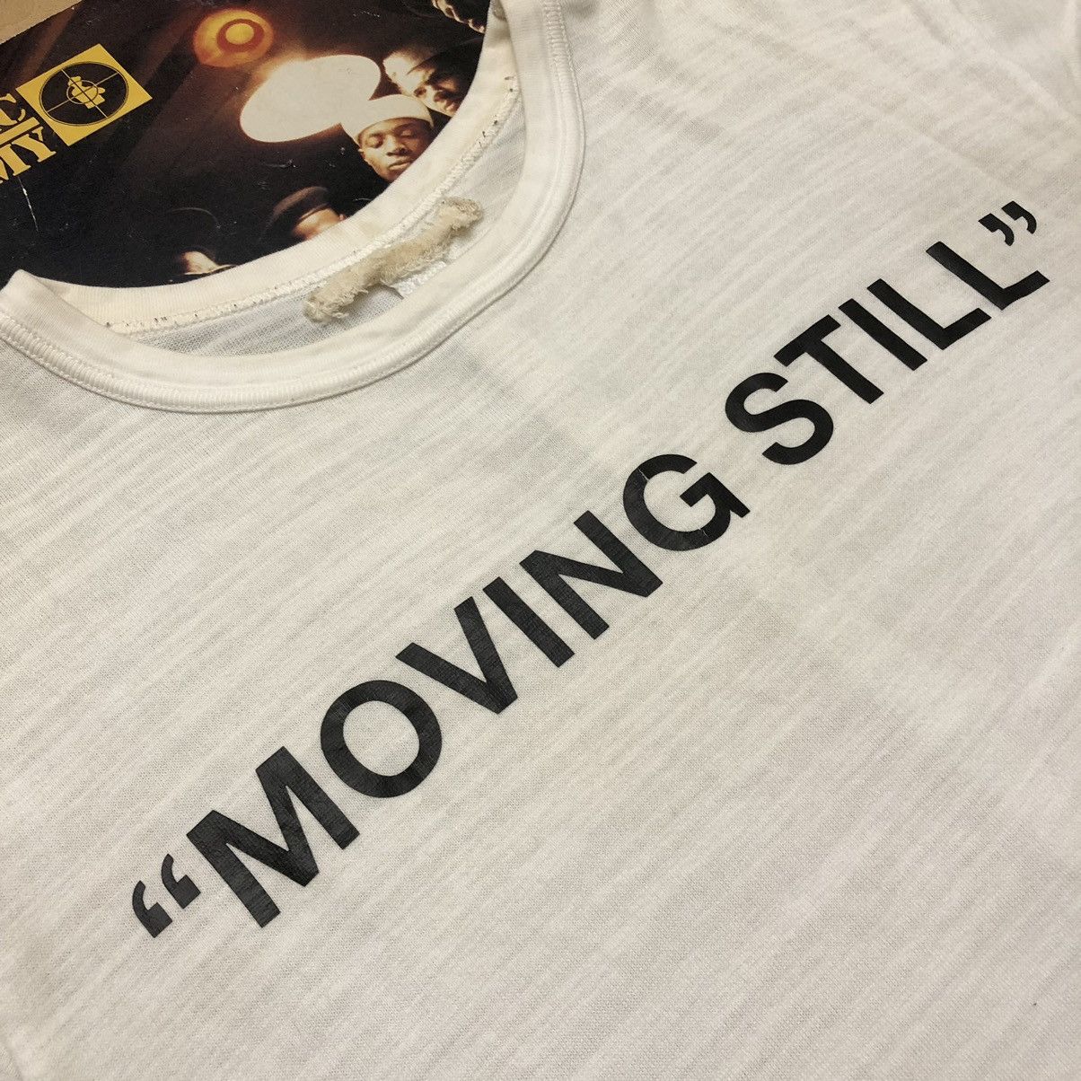 Off-White × Virgil Abloh Off-White S/S 2015 “Moving Still” Virgil Abloh Graphic Tee Size US M / EU 48-50 / 2 - 3 Thumbnail