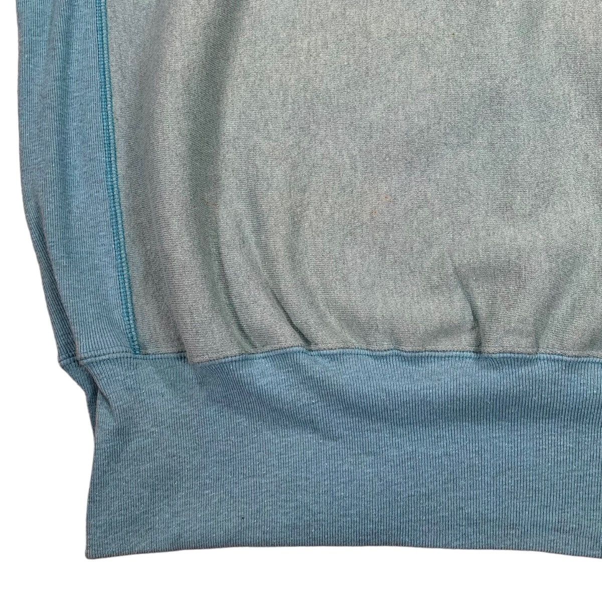Champion VTG Champion Reverse Blue Purple Elbow Patch Sweatshirt Size US XL / EU 56 / 4 - 6 Thumbnail