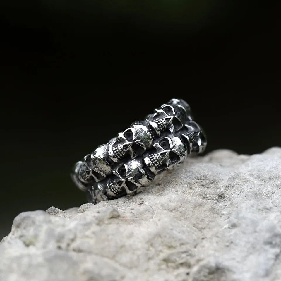Japanese Brand × Vintage Unique skull ring Size ONE SIZE - 2 Thumbnail
