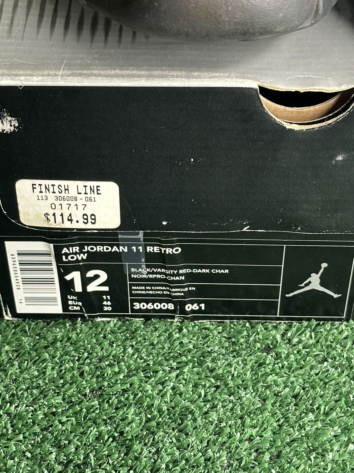 Jordan Brand Jordan 11 “bred” ‘02 men’s size 12 Size US 12 / EU 45 - 7 Thumbnail