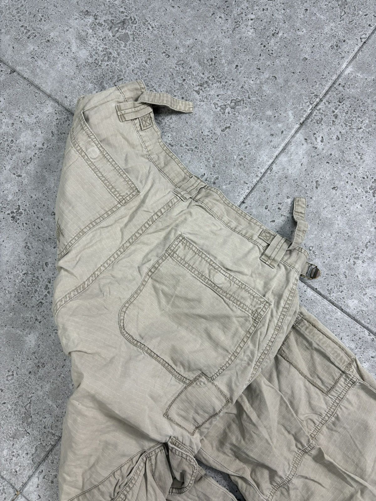 Calvin Klein × Japanese Brand × Vintage Crazy RARE Baggy Cargo Pants 2000s IfWasSixNine Style Y2K Size US 34 / EU 50 - 8 Thumbnail