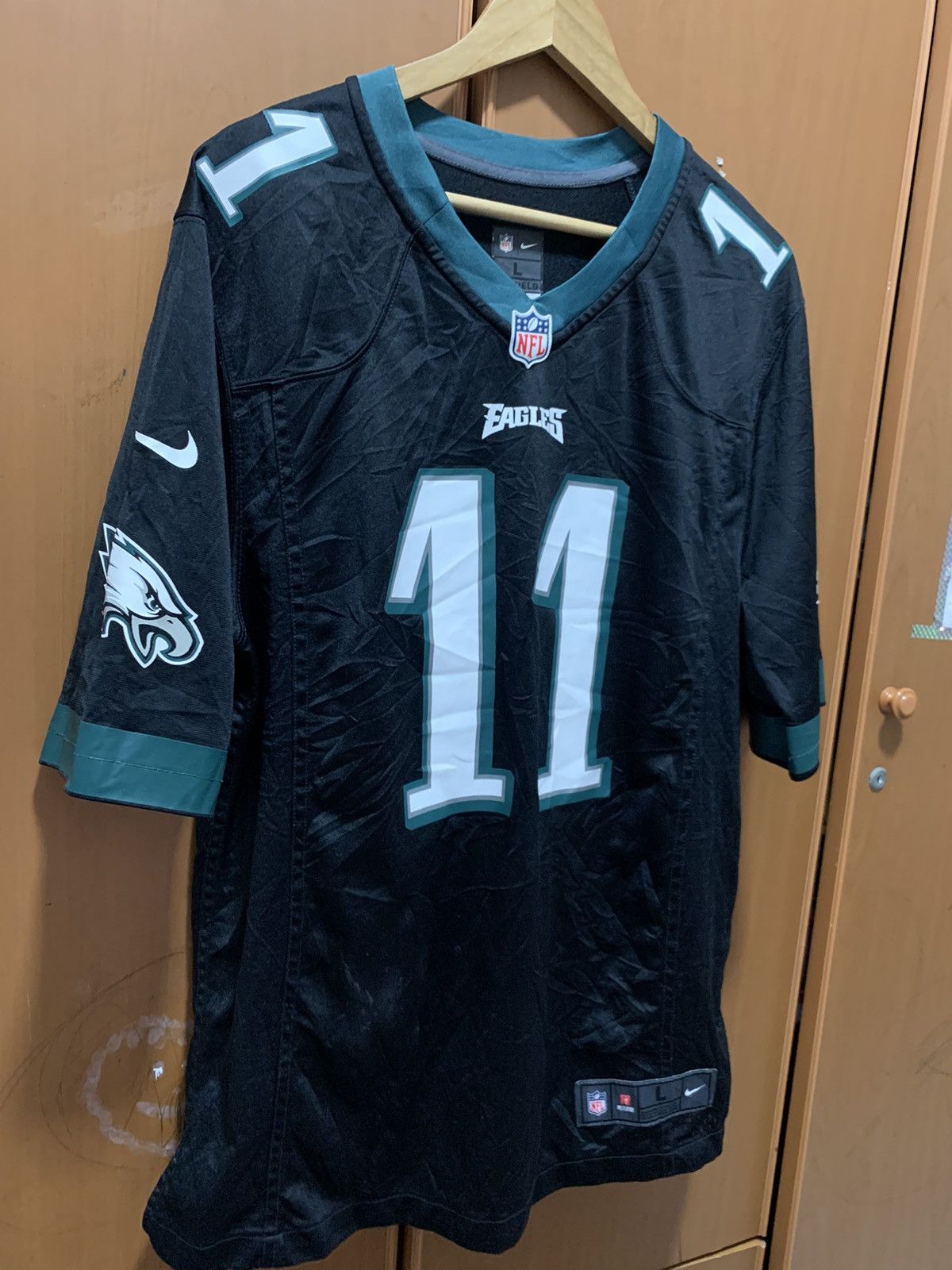 NFL Nike Carson Wentz Philadelphia Eagles Jersey Size US L / EU 52-54 / 3 - 3 Thumbnail