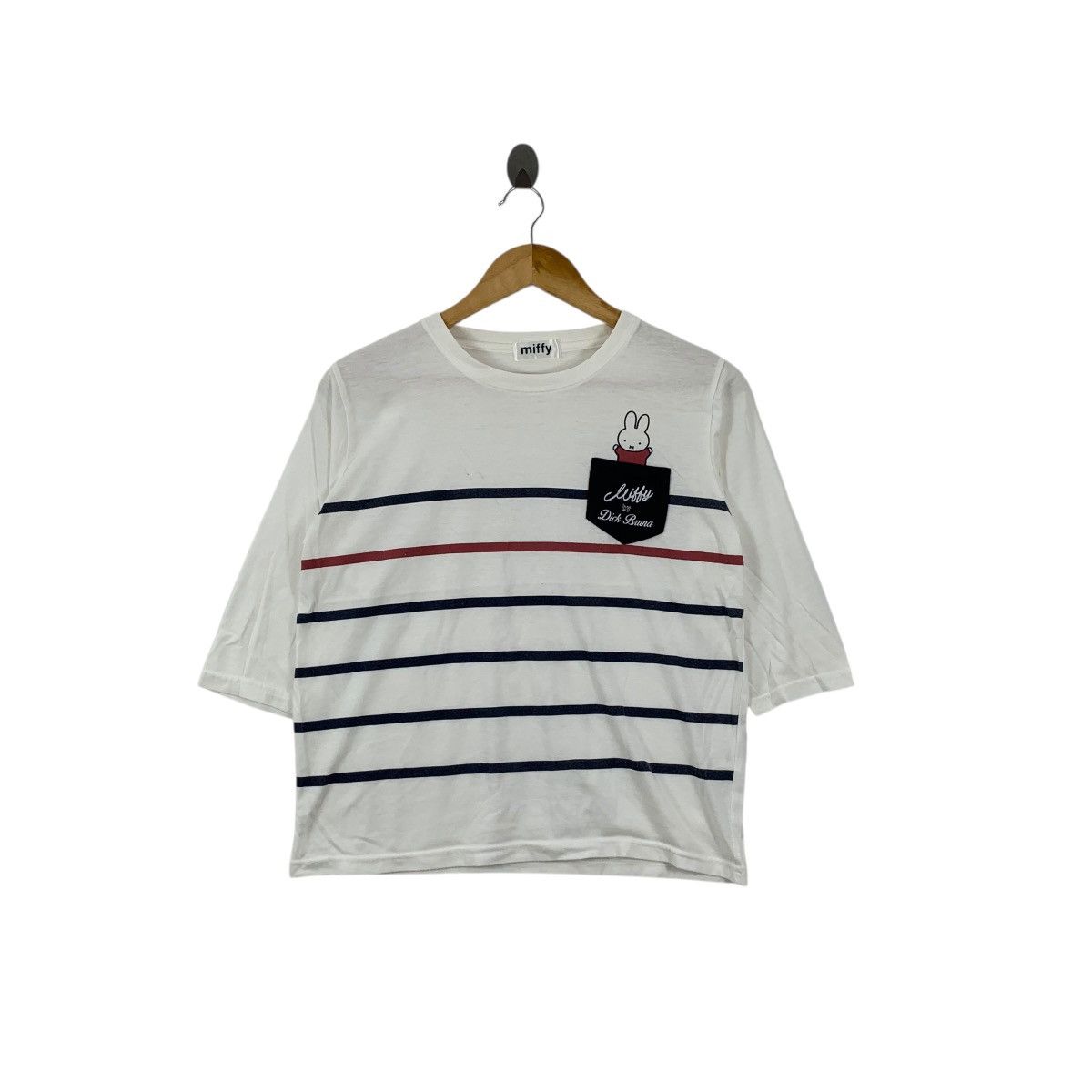 Other MIFFY DICK BRUNA Cartoon Comic Striped Boxy Tee Shirt Top Size M / US 6-8 / IT 42-44 - 1 Thumbnail