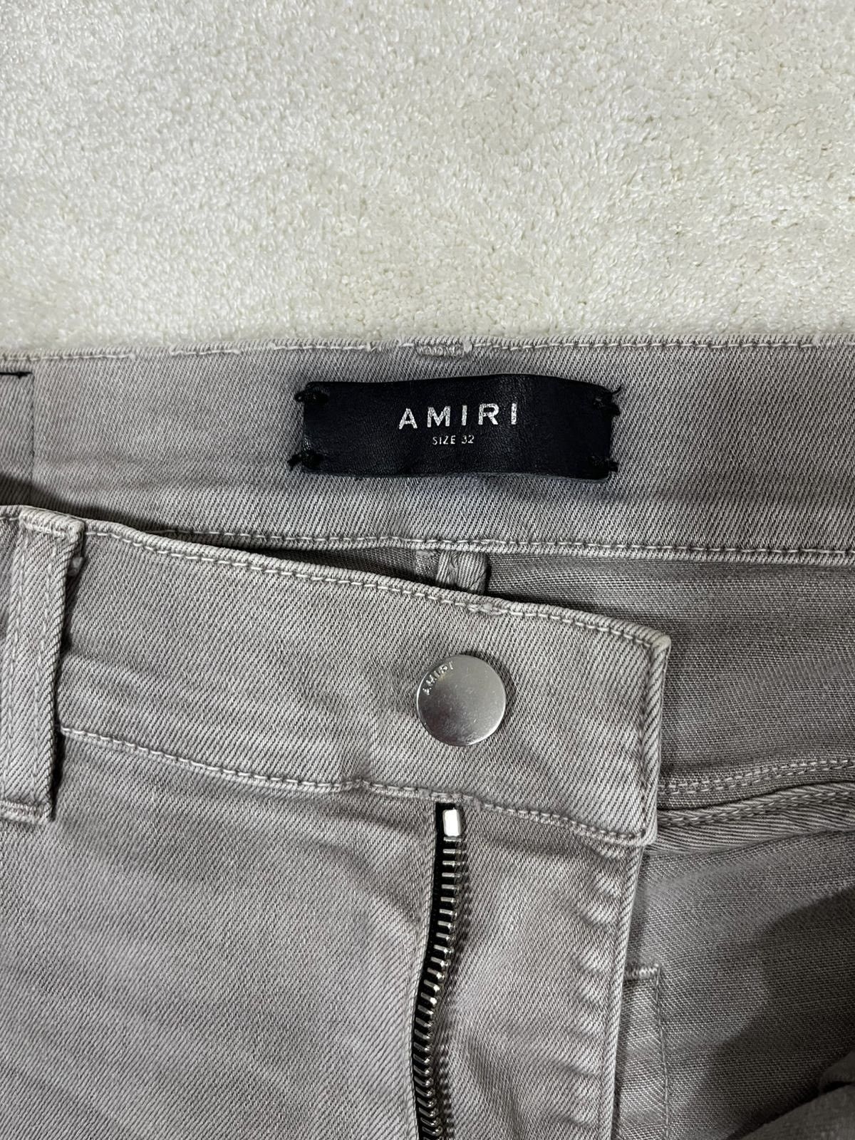 Amiri 💠Amiri💠 MX1 GRAY (32) Size US 32 / EU 48 - 5 Thumbnail