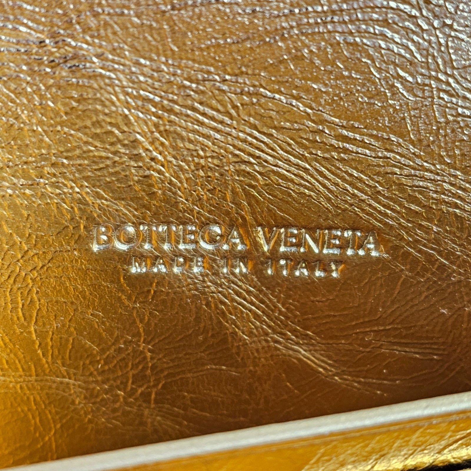 Bottega Veneta BOTTEGA VENETA Andiamo $3700 Gold Leather Top Handle Clutch Size ONE SIZE - 3 Thumbnail