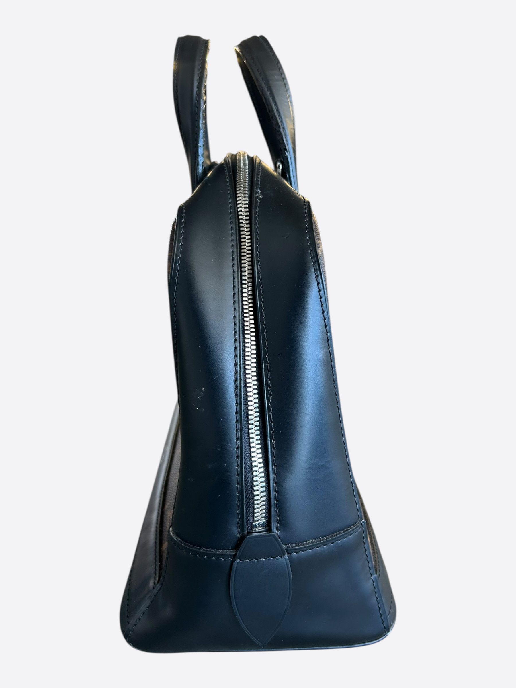 Louis Vuitton Louis Vuitton Brown & Black Monogram Canvas Dora Soft MM Bag Size ONE SIZE - 2 Thumbnail