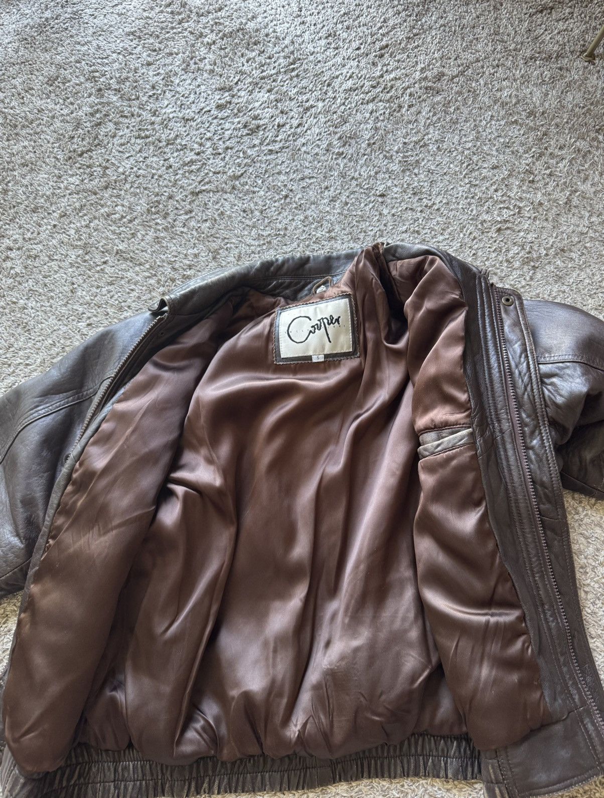 Other 1970 Vintage authentic leather jacket Size US S / EU 44-46 / 1 - 3 Thumbnail