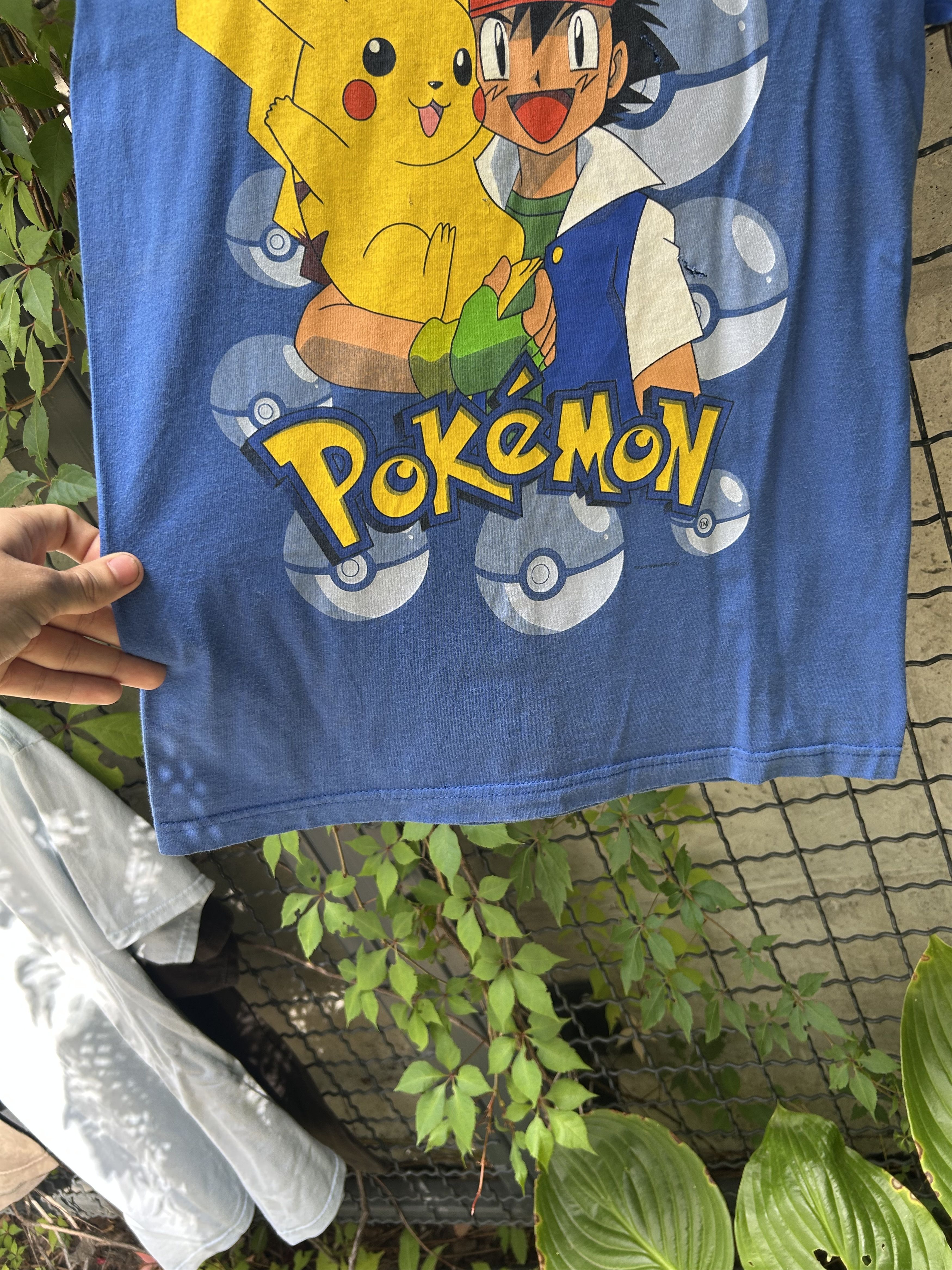 Anime Vintage 1999 Pokemon Anime Movie T-shirt Size US S / EU 44-46 / 1 - 11 Thumbnail