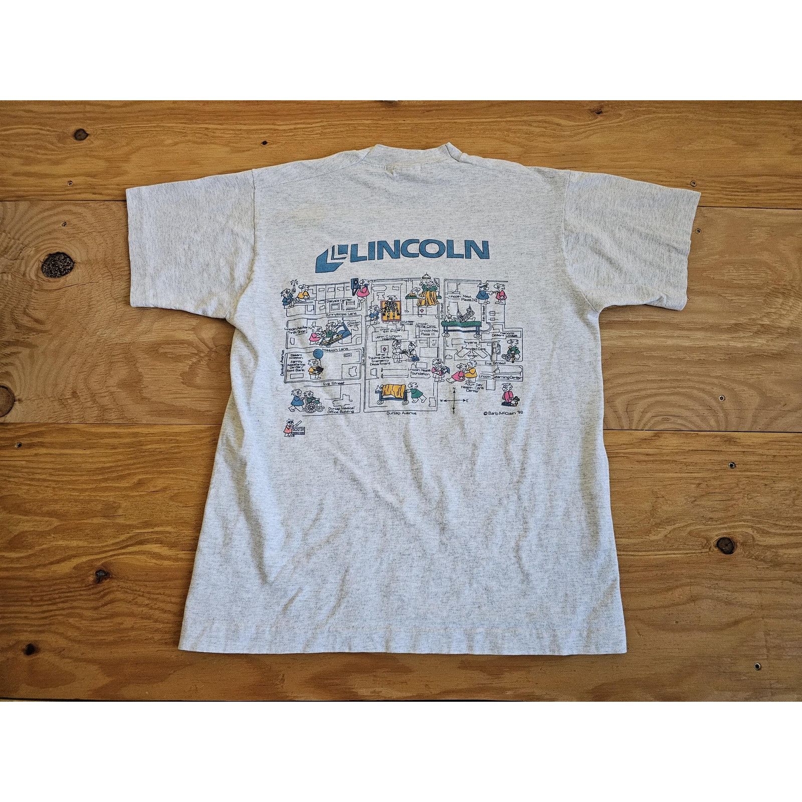 Fruit Of The Loom Lincoln Hospital Barb McClain Artist Shirt Double Sided M Size US M / EU 48-50 / 2 - 3 Thumbnail