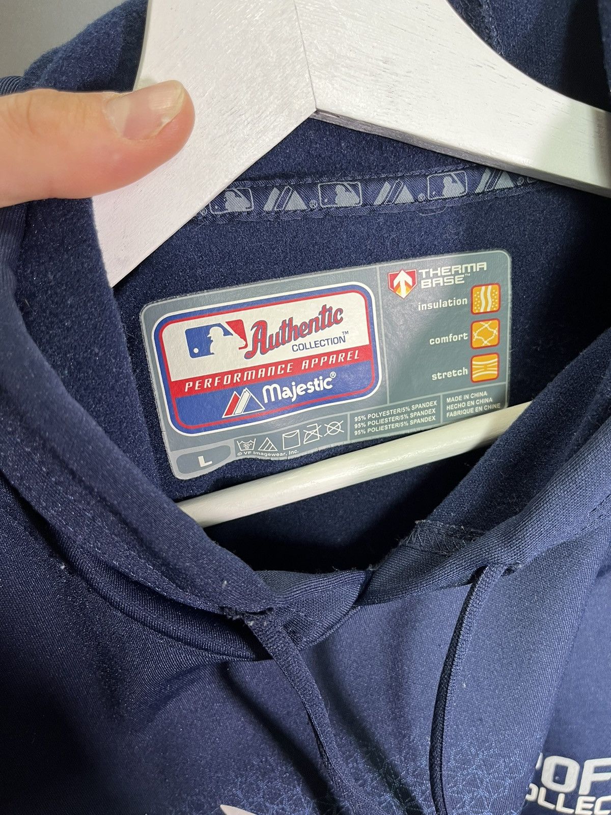 MLB × Majestic × New York Yankees Rare 2011 Playoffs MLB Yankees Hoodie Size US L / EU 52-54 / 3 - 4 Thumbnail