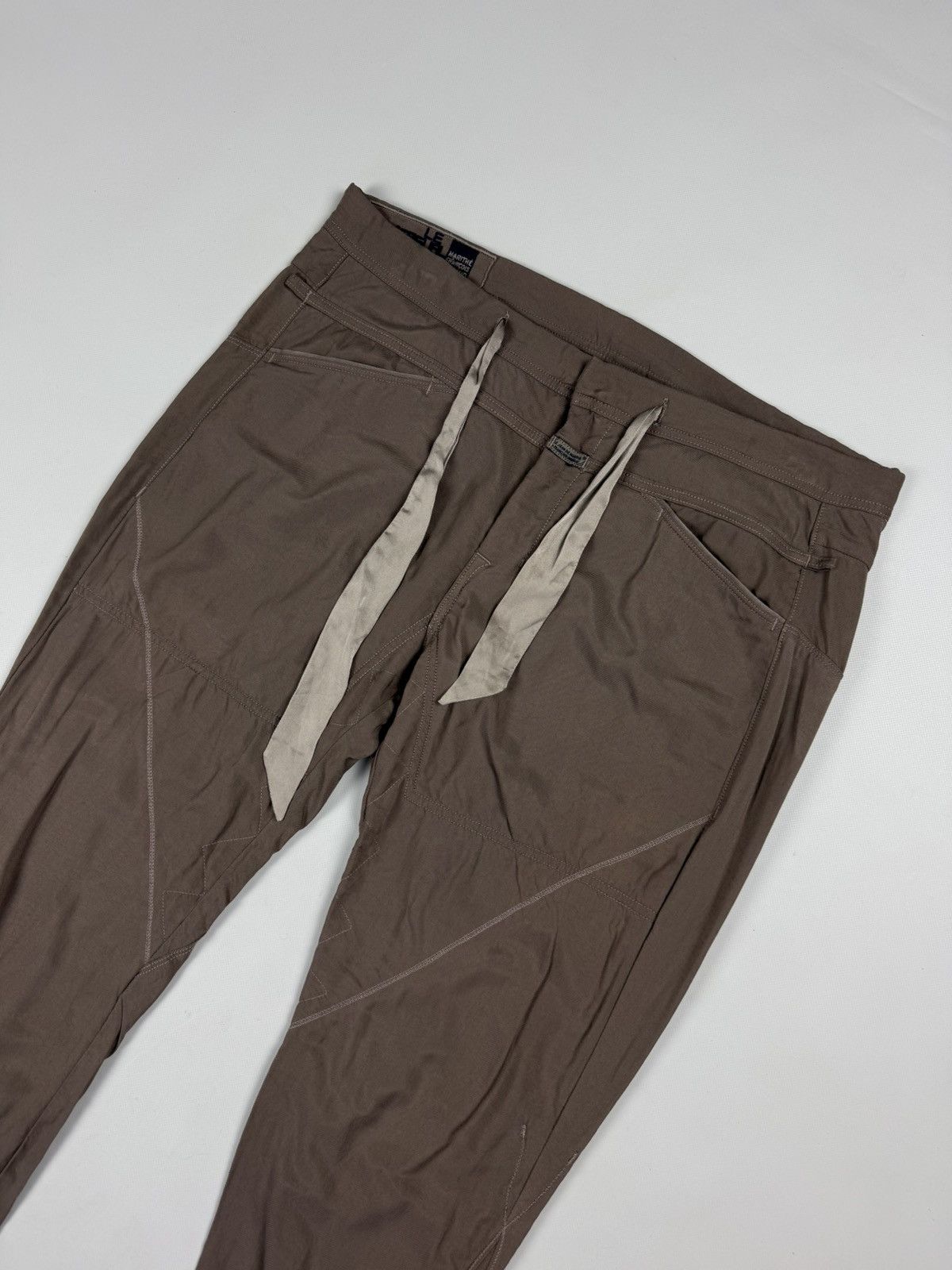 Marithe + Francois Girbaud Marithe Francois Girbaud Drawstring Cuffed Pants Trousers Size 32" / US 10 / IT 46 - 4 Thumbnail