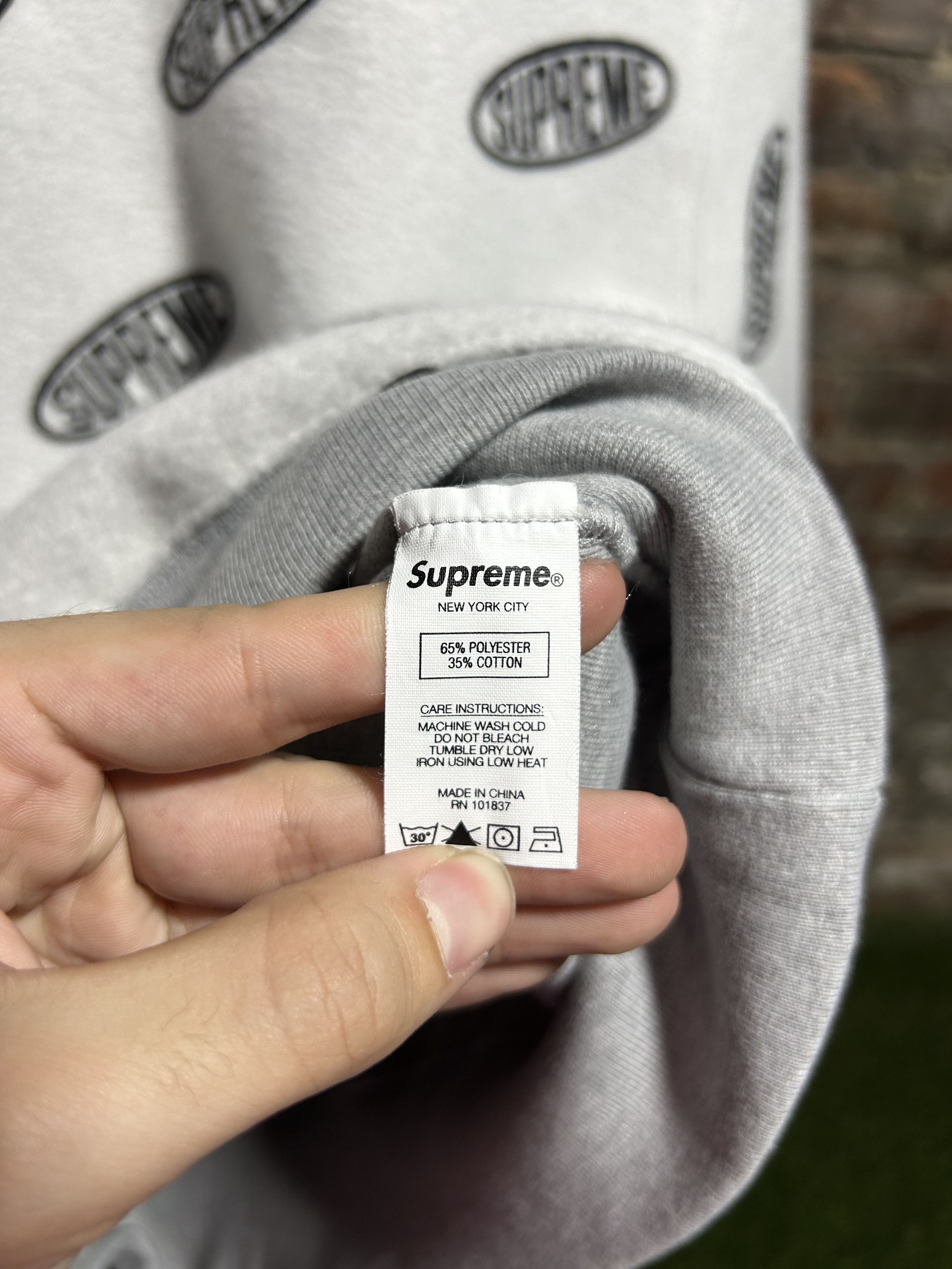 Supreme Supreme Inside Out Crewneck Size US M / EU 48-50 / 2 - 4 Thumbnail