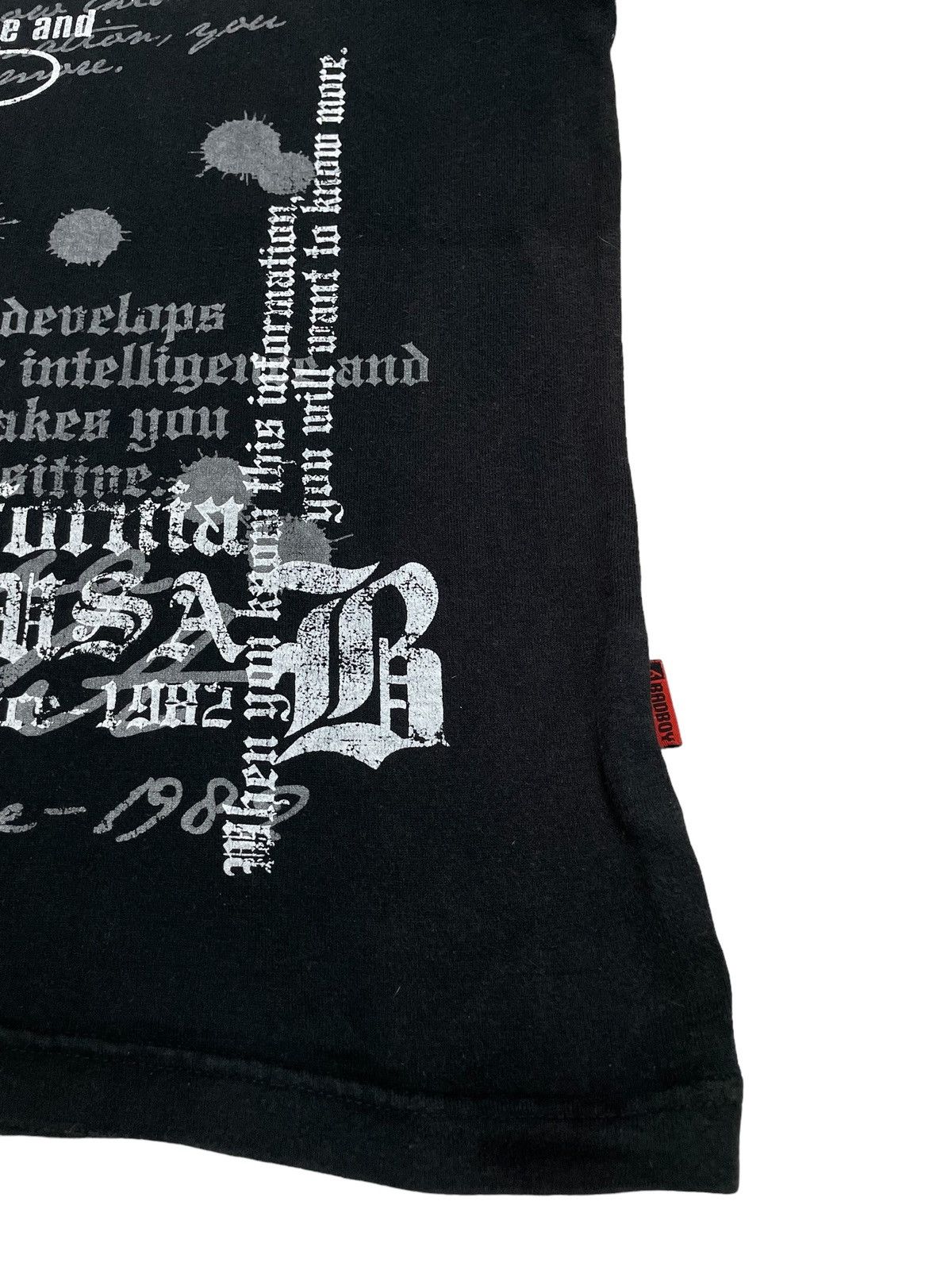 Bad Boy Y2k Life Poem Affliction Punk Style