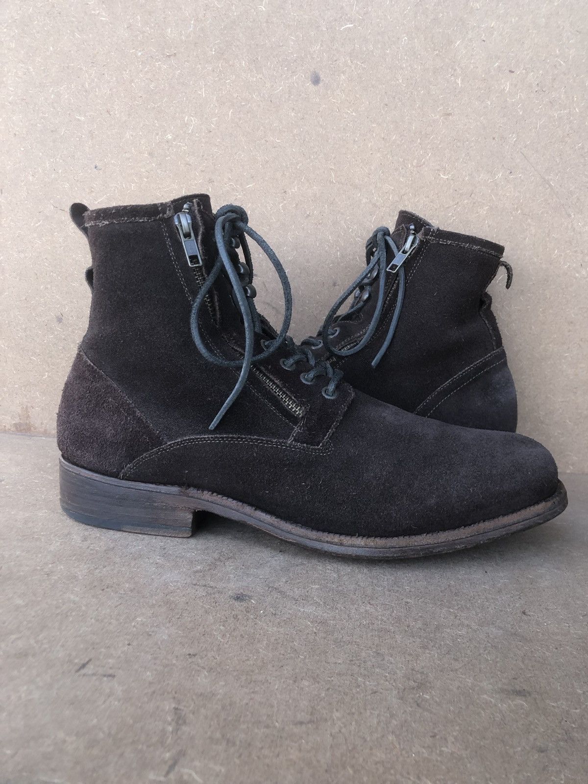 Vintage ZZYXX Brown Suede Leather Men’s Boots Size 10 Size US 10 / EU 43 - 7 Thumbnail