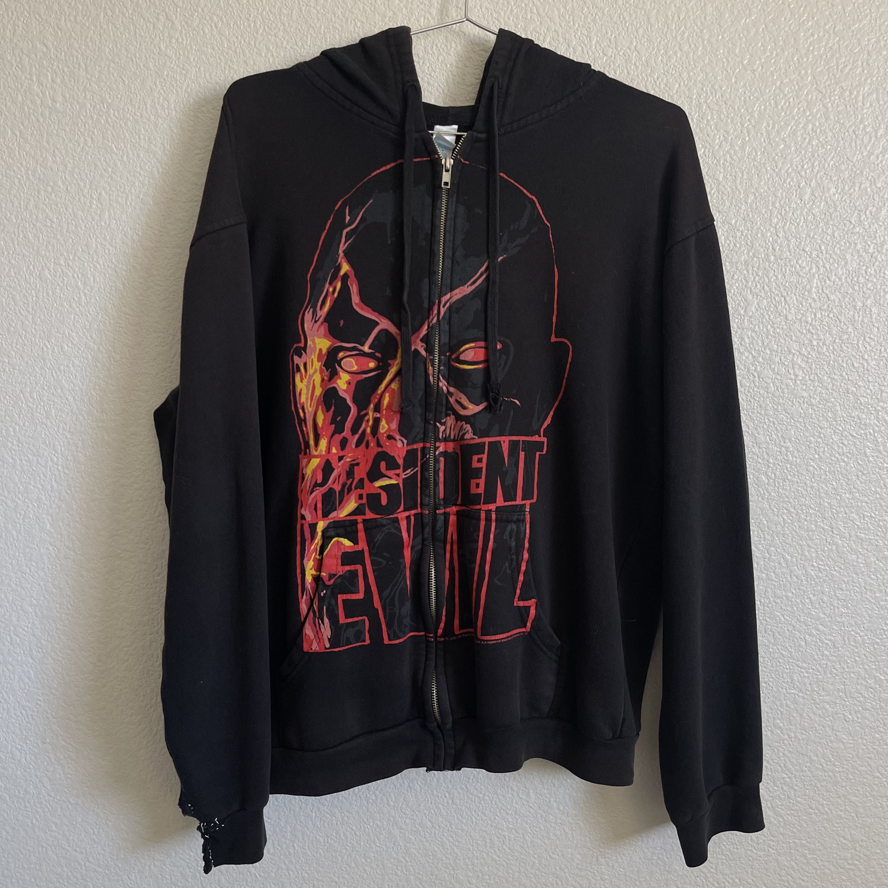 Vintage Resident Evil Movie Extinction Zombie Hoodie Jacket Vintage ...