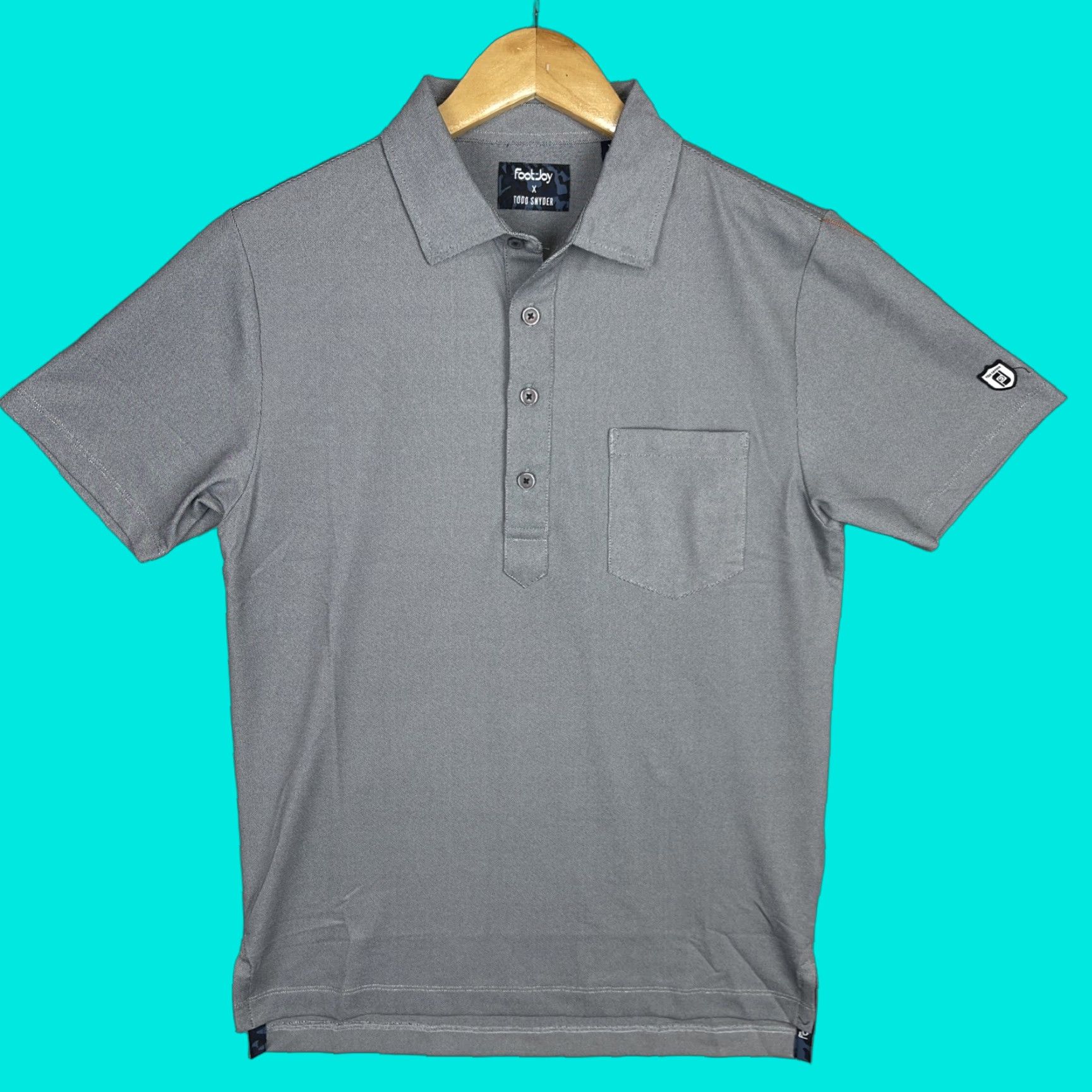 Footjoy FootJoy Todd Snyder Polo Shirt Mens XS Gray FJ Short Sleeve Pocket Collared Golf Brand Shirt Size US XS / EU 42 / 0 - 1 Thumbnail