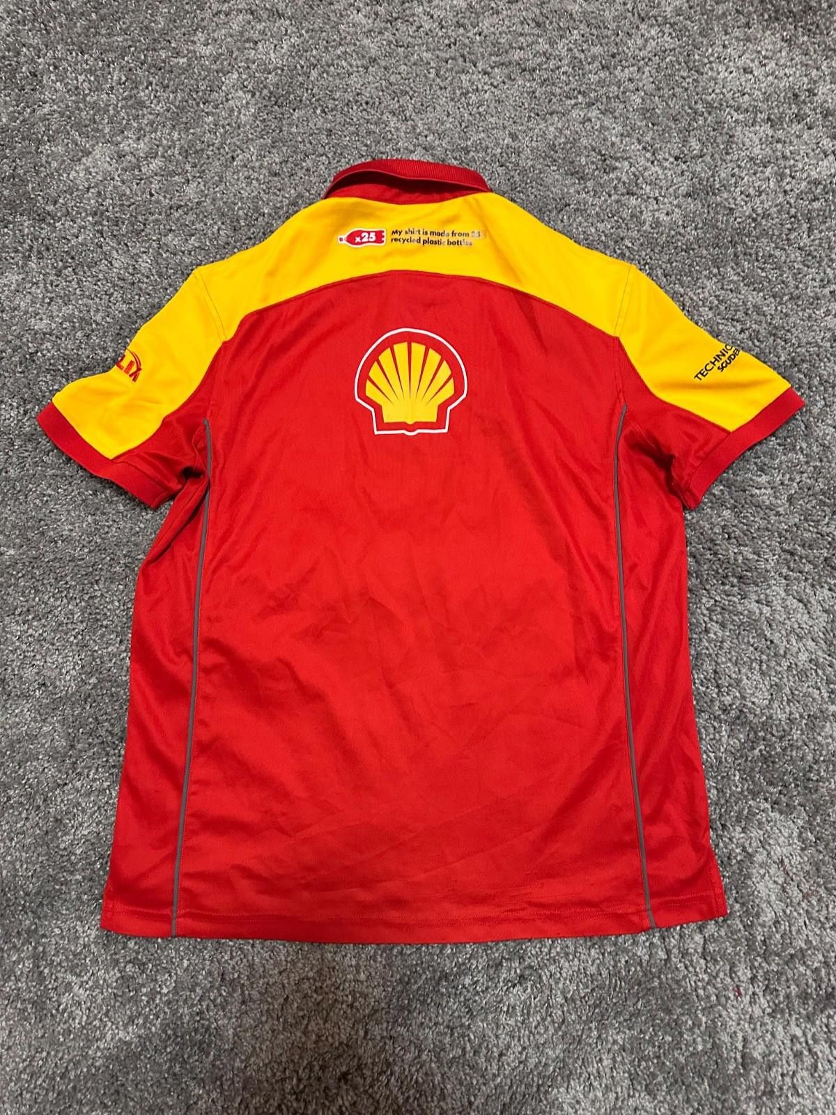 Ferrari Vintage Shell V-Power Ferrari Polo Shirt Racing F1 Size M Size US M / EU 48-50 / 2 - 6 Thumbnail