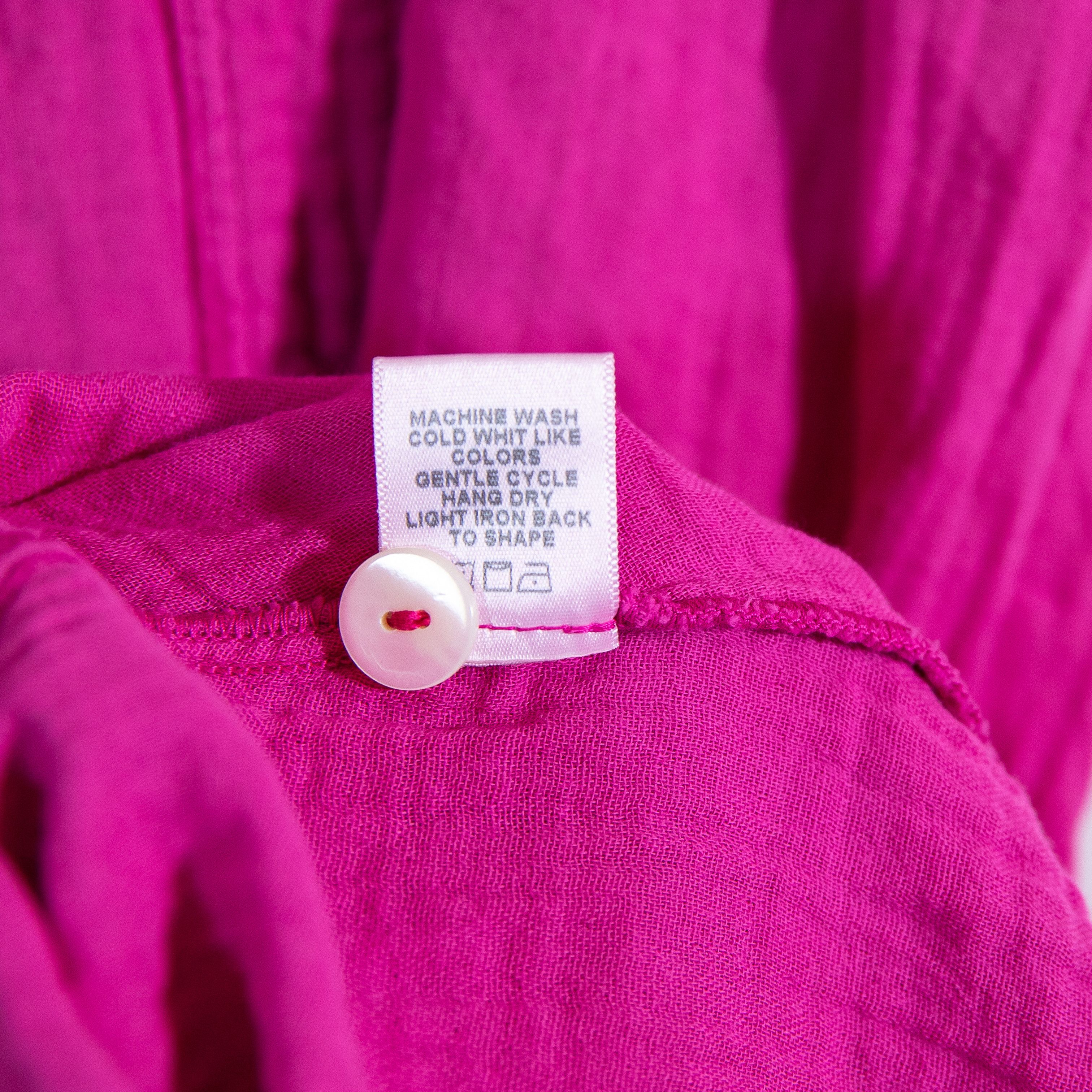 Xirena Xirena Cotton Textured Button Front Straight Size 34" / US 12 / IT 48 - 3 Thumbnail