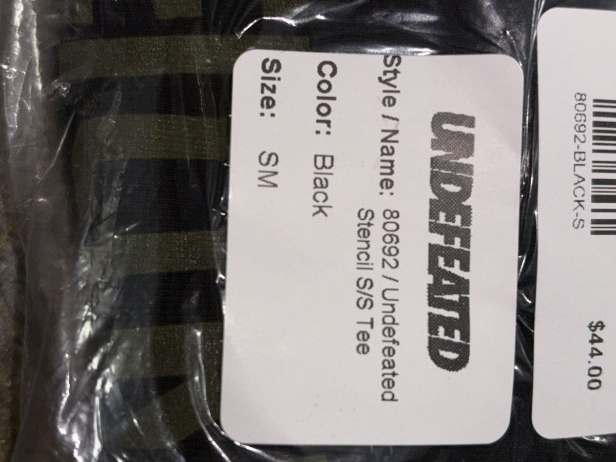 Undefeated Undefeated S/S Stencil Tee Olive Size US S / EU 44-46 / 1 - 4 Thumbnail