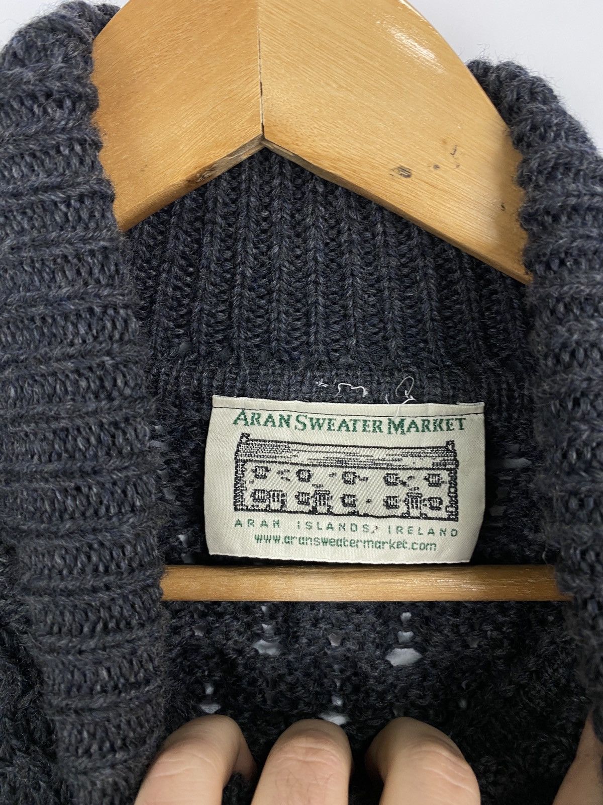 Aran Sweater Market 🇮🇪 Aran Islands Ireland Sweater Market Merino Wool Rare Retro Size US M / EU 48-50 / 2 - 5 Thumbnail