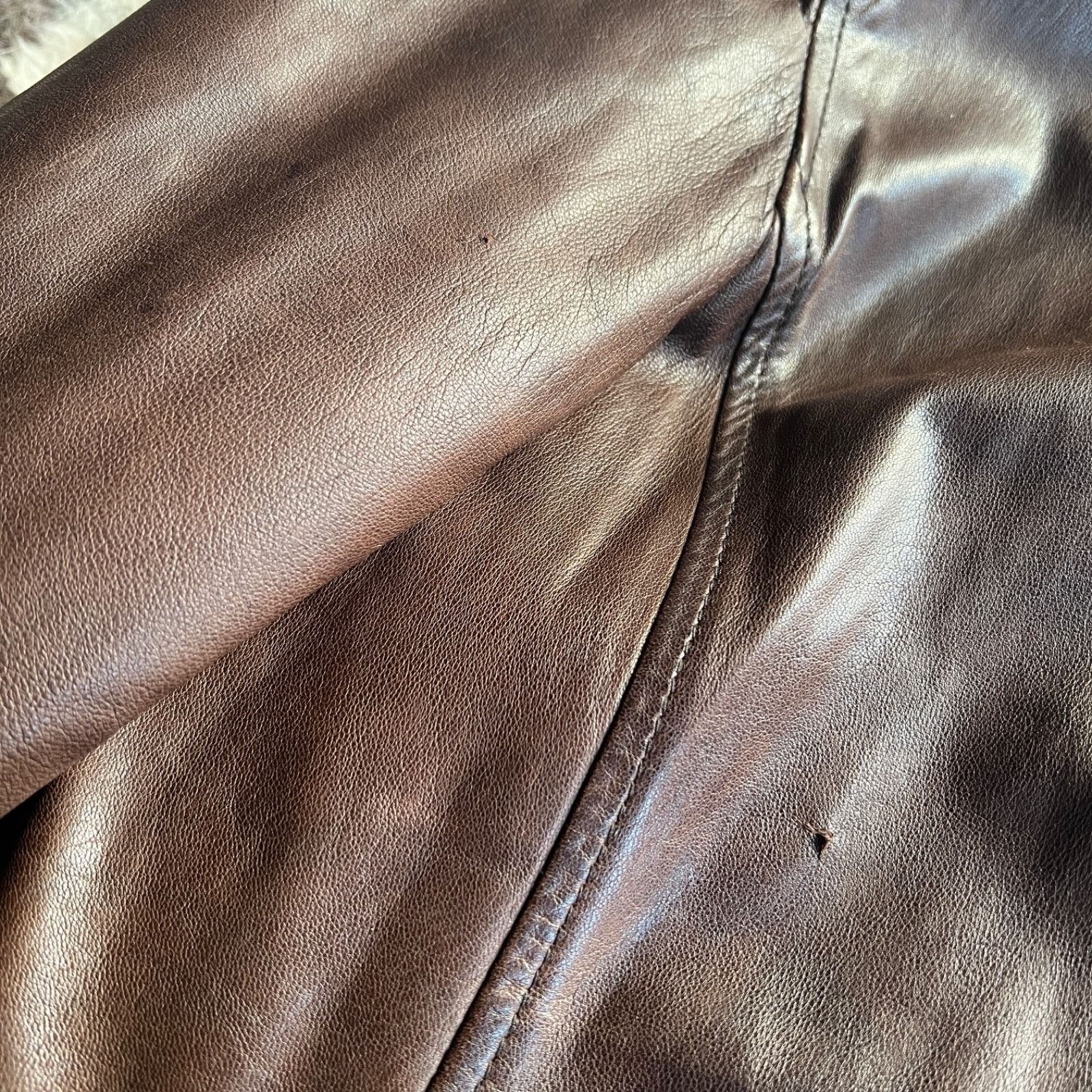 Leather Barba Napoli Leather Bomber Jacket Handmade 9771AC Size US M / EU 48-50 / 2 - 10 Thumbnail
