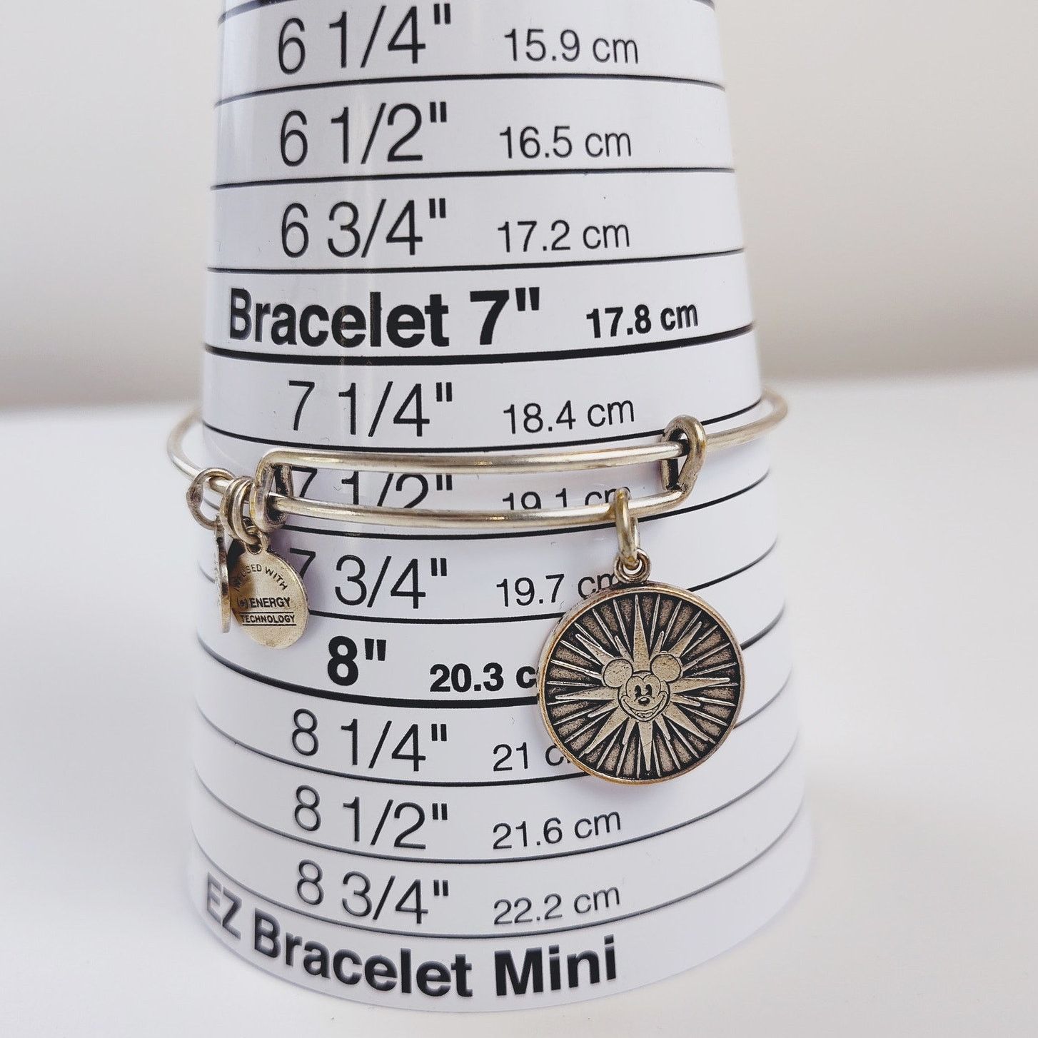 Disney Disney Mickey's Fun Wheel Bangle Alex and Ani - Silver Toned Size ONE SIZE - 8 Thumbnail