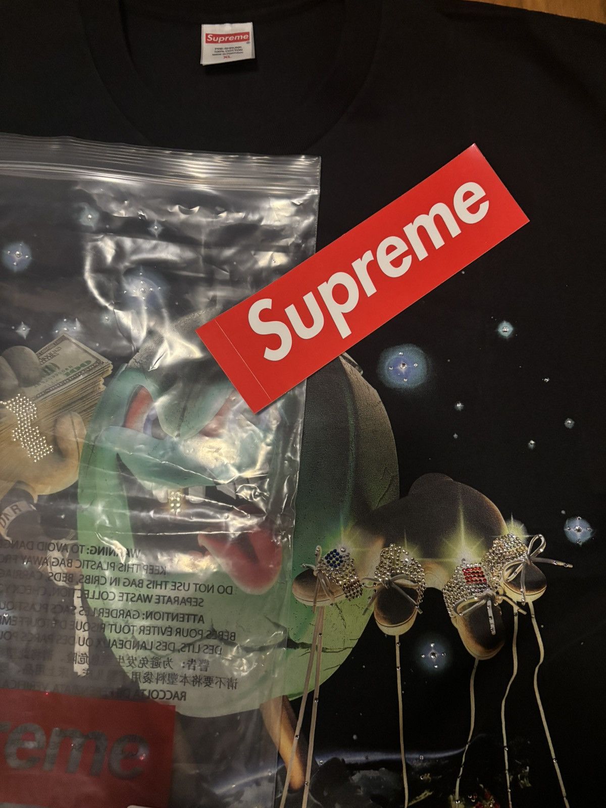 Supreme Supreme Salem Perc Tee XL Size US XL / EU 56 / 4 - 2 Thumbnail