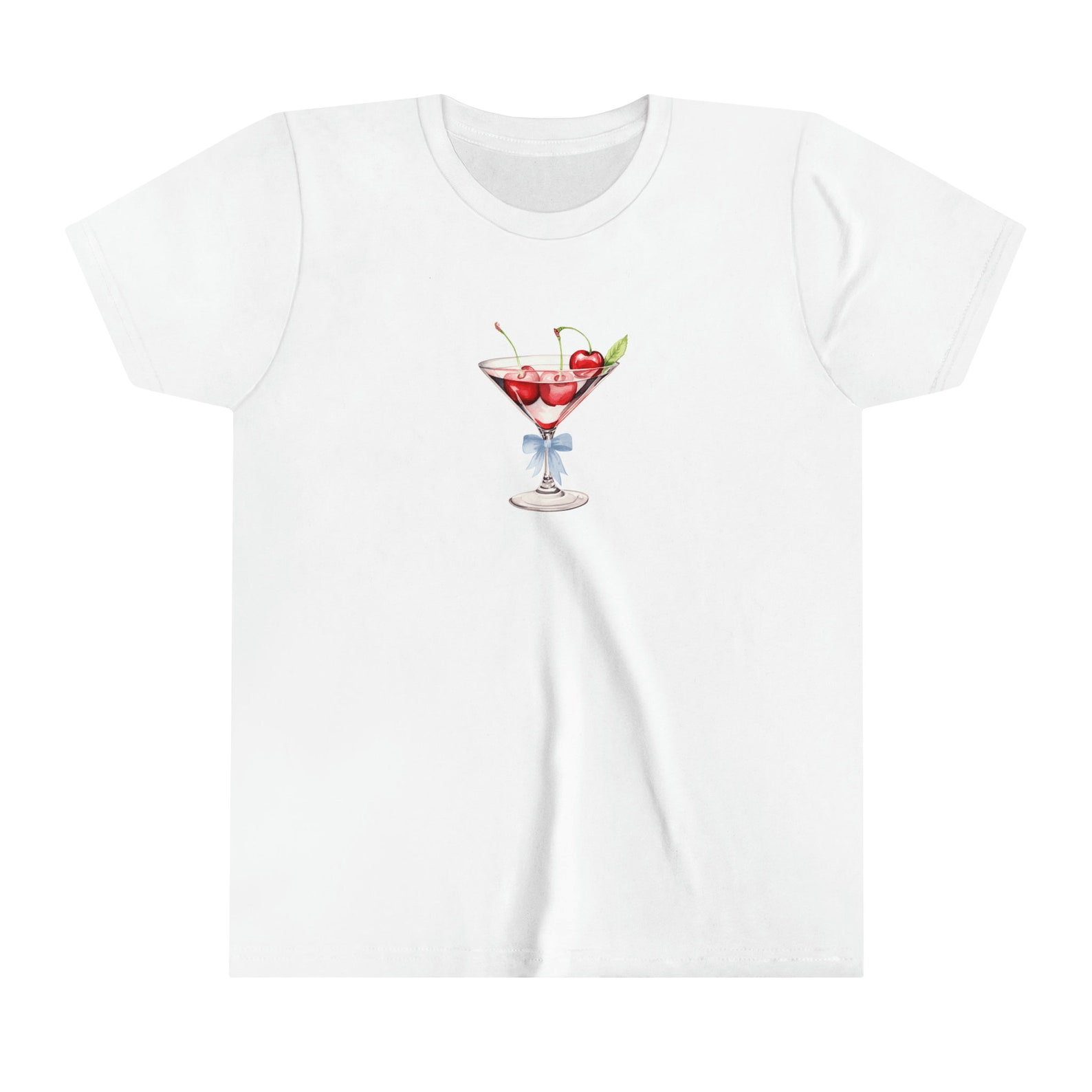 Other Martini Glass Baby Tee – Cherry Martini Graphic Size L / US 10 / IT 46 - 3 Thumbnail