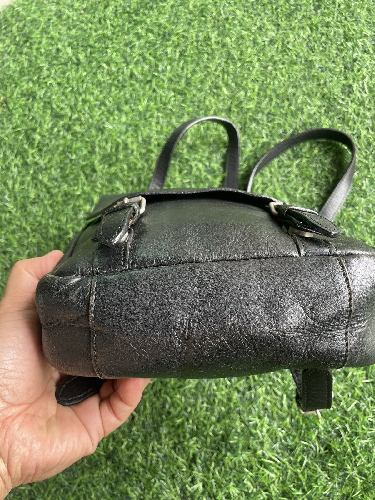 Japanese Brand Authentic MINI Backpack leather japan Size ONE SIZE - 5 Thumbnail