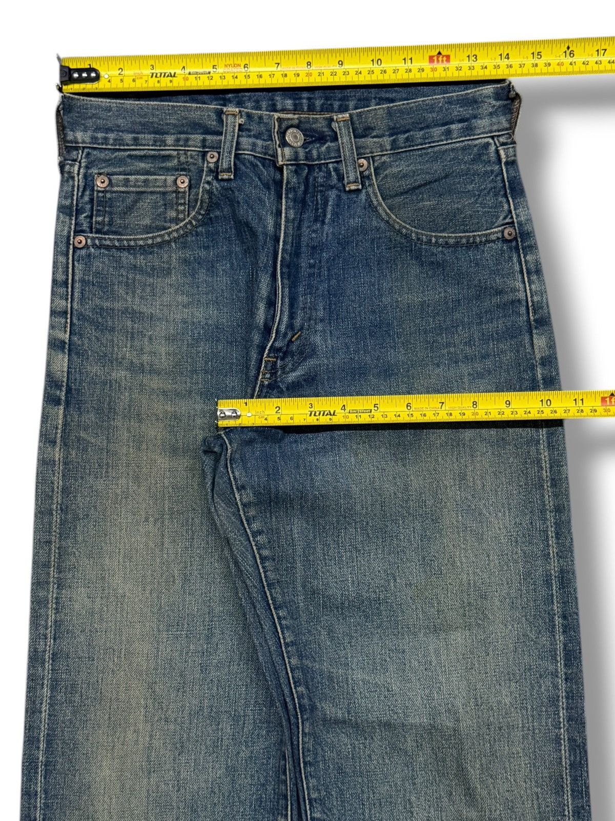 Levi's Vintage Clothing Vintage Levi’s 502 XX Big E Selvedge Denim Jeans Japan | W28 Size US 28 / EU 44 - 20 Thumbnail