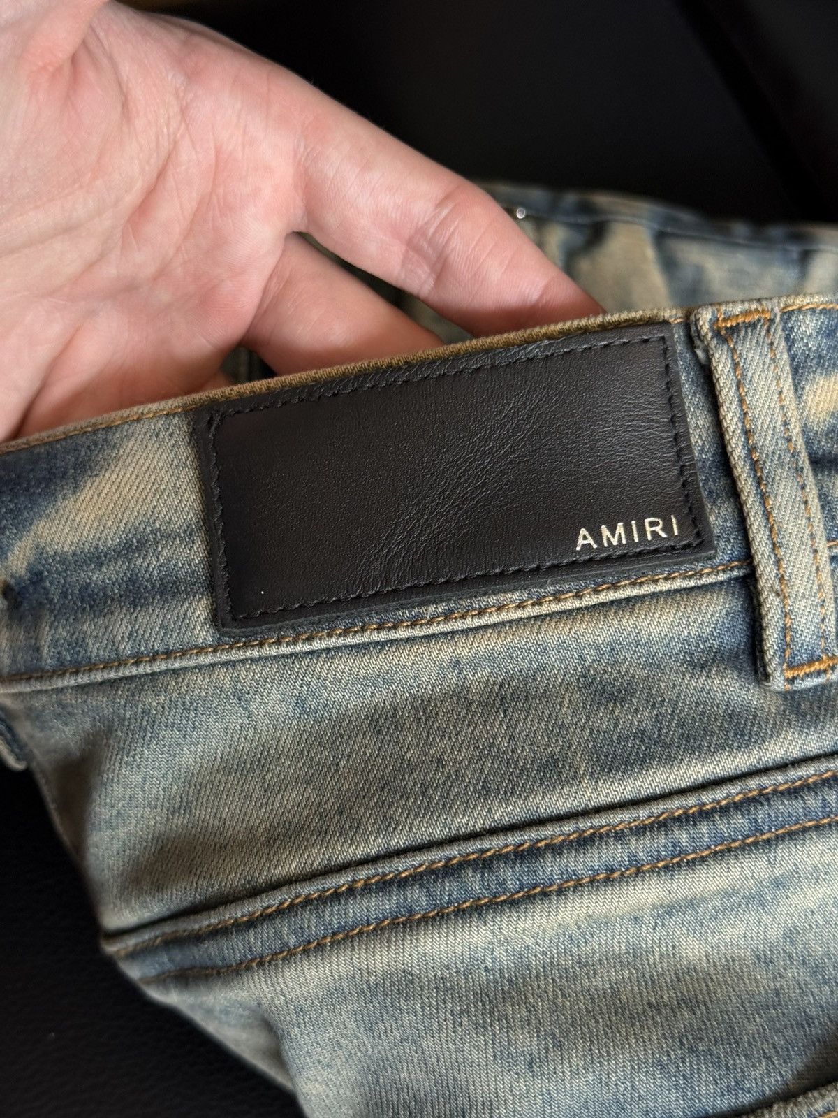 Amiri Amiri Blue Jeans Blue Bandanna Patch Size 30 Flawless 🧼 Size US 30 / EU 46 - 10 Thumbnail
