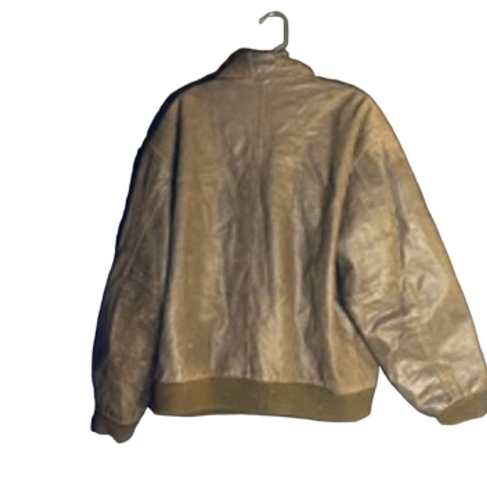 Other Vintage Gorpcore Leather Distressed Bomber Jacket Context Size US XL / EU 56 / 4 - 7 Thumbnail