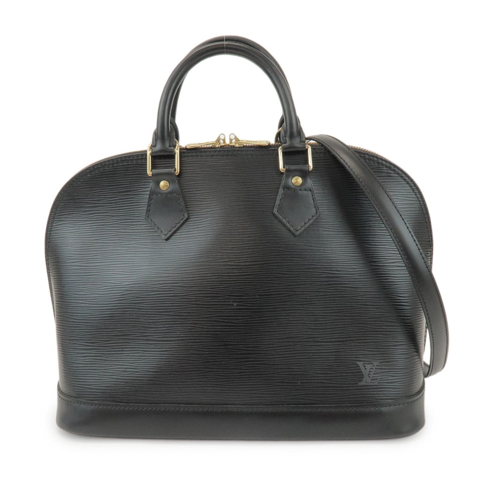 Louis Vuitton Louis Vuitton Epi Alma PM Shoulder Bag Black Size ONE SIZE - 1 Thumbnail