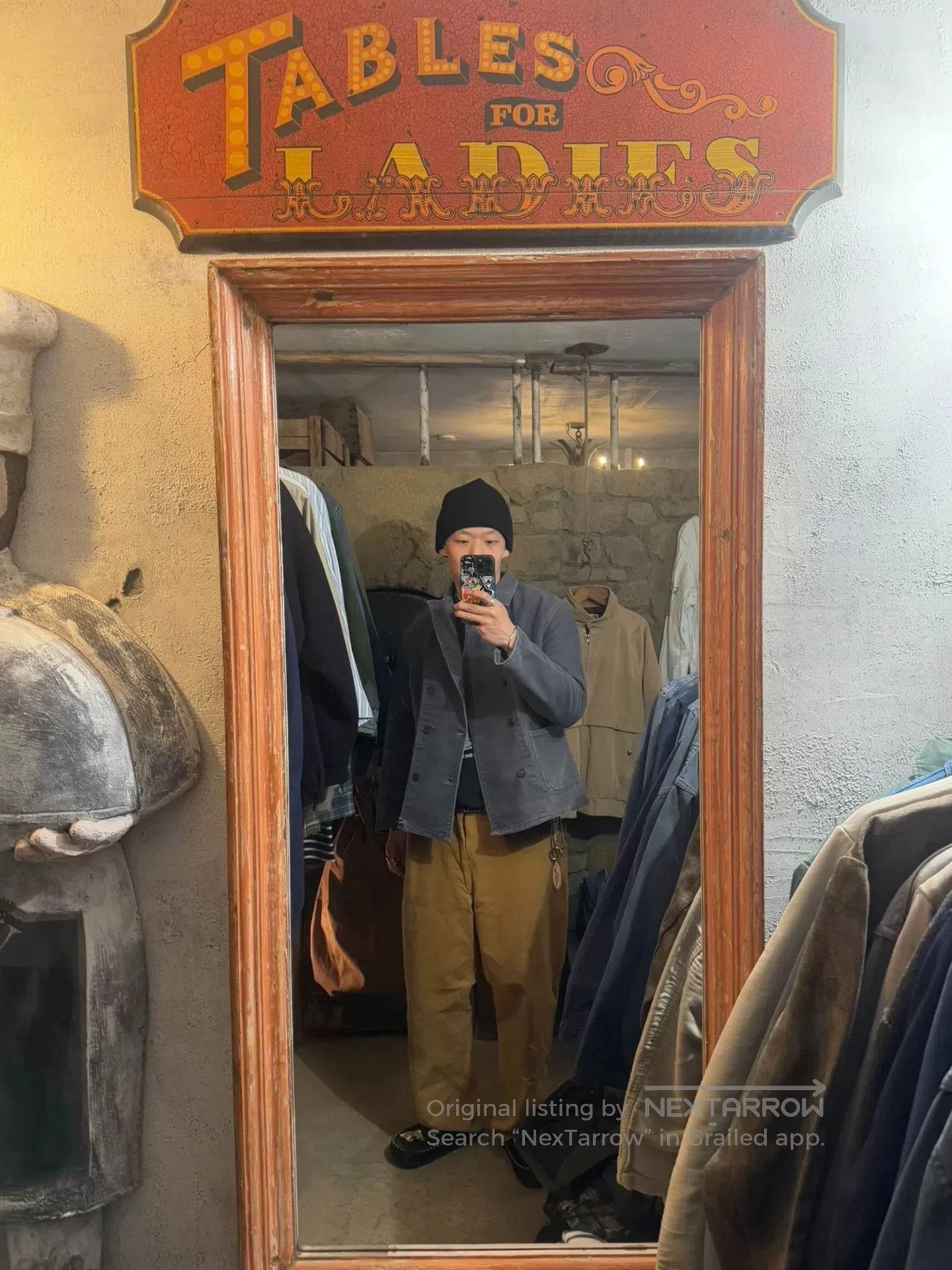Vintage Vintage French Moleskin Work Jacket. Size US M / EU 48-50 / 2 - 6 Thumbnail