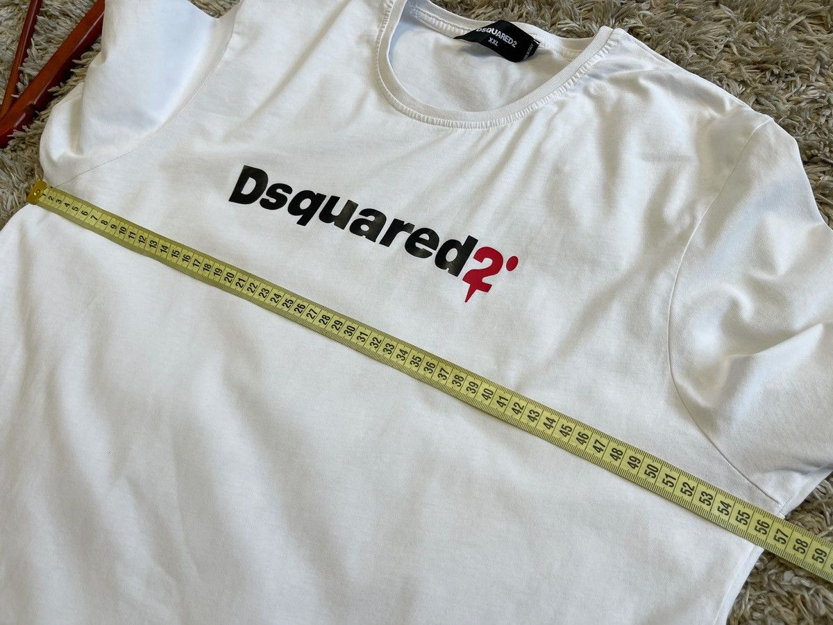 Dsquared2 × Vintage Dsquared2 tee t-shirt big logo Size US L / EU 52-54 / 3 - 10 Thumbnail