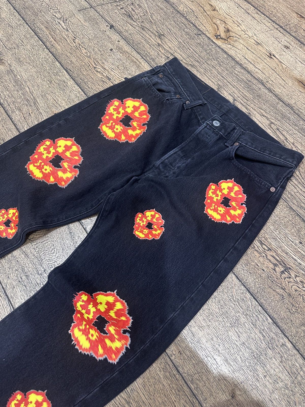 DENIM TEARS Denim Tears Offset Set It Off Jeans Size US 34 / EU 50 - 2 Thumbnail
