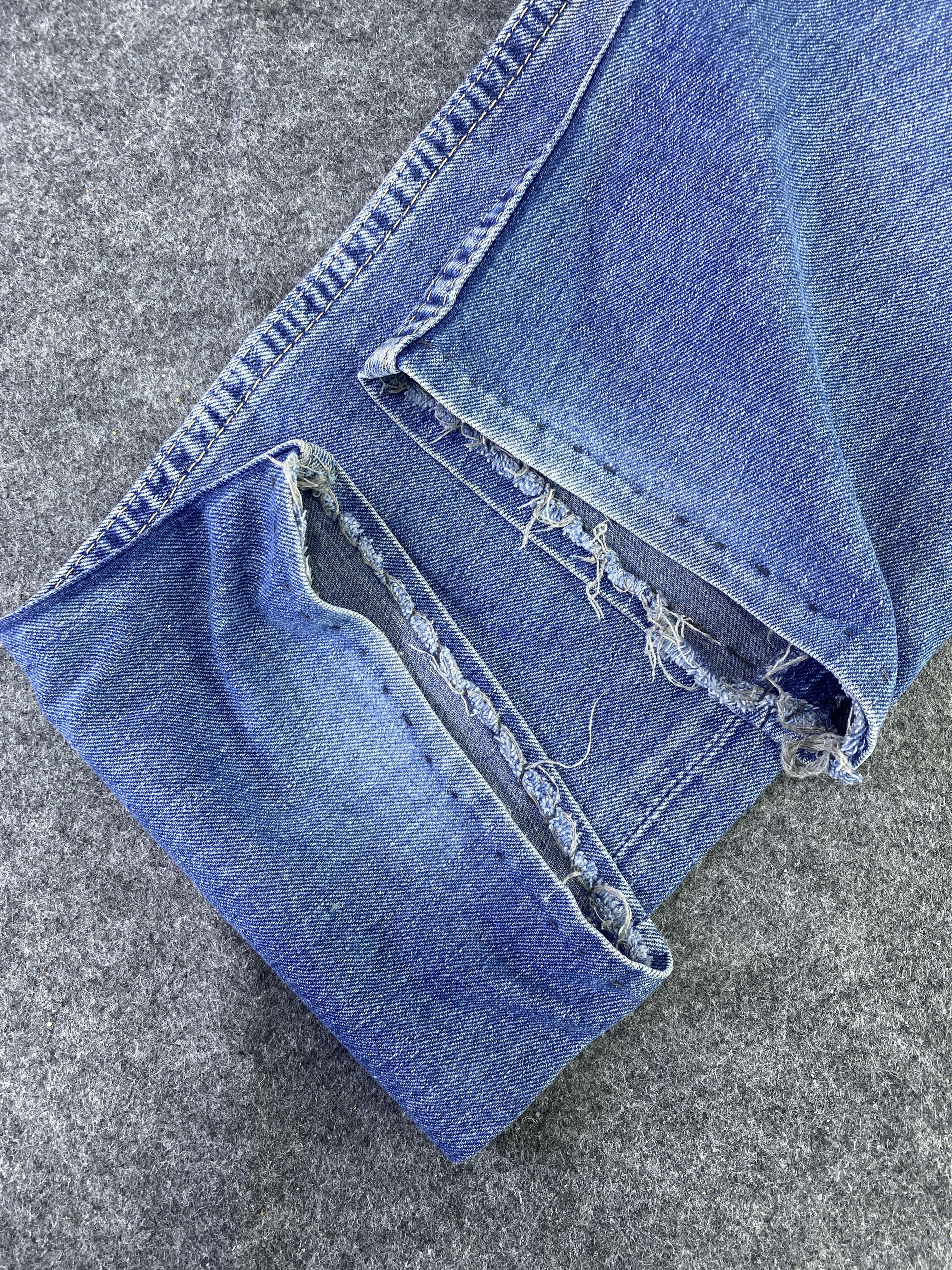 Levi's Vintage Levi's 901 Jeans Distress Blue Wash - J917 Size US 34 / EU 50 - 13 Thumbnail