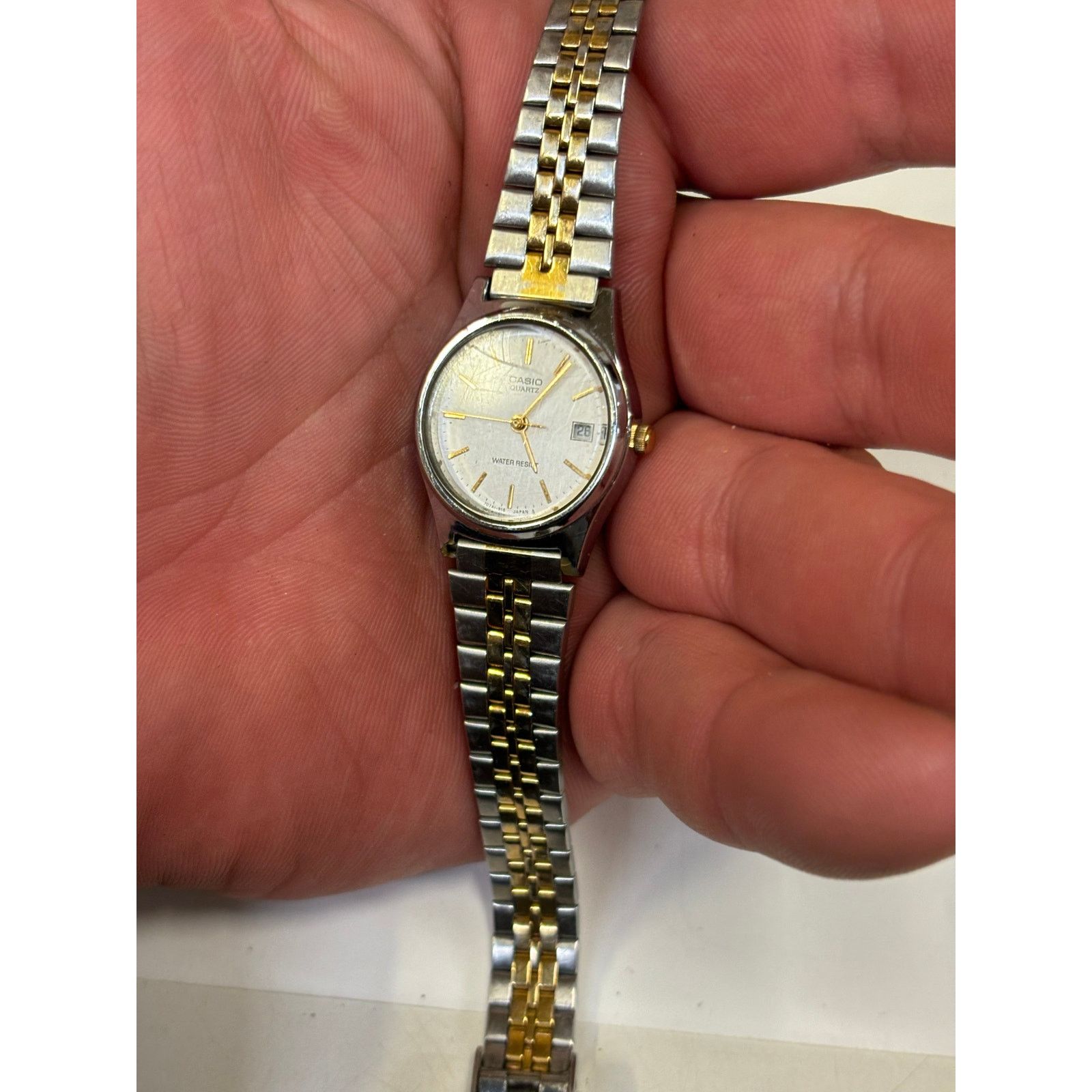 & Other Stories Casio 2-Tone Women’s Watch! New Battery! Size ONE SIZE - 4 Thumbnail