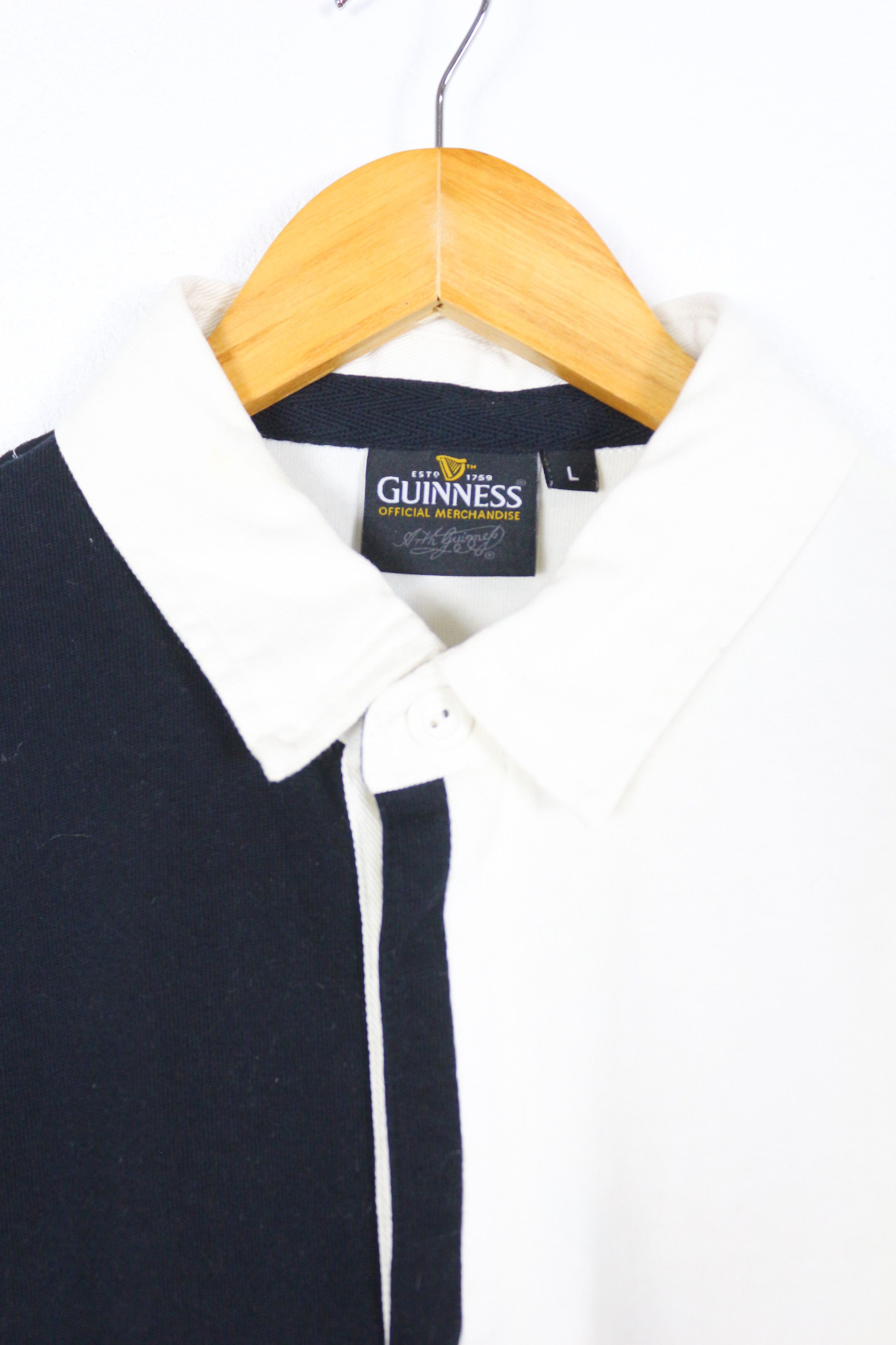 Rugby Ralph Lauren Vintage Guinness Rugby Polo Hype Drill Rap Skate Size US L / EU 52-54 / 3 - 4 Thumbnail