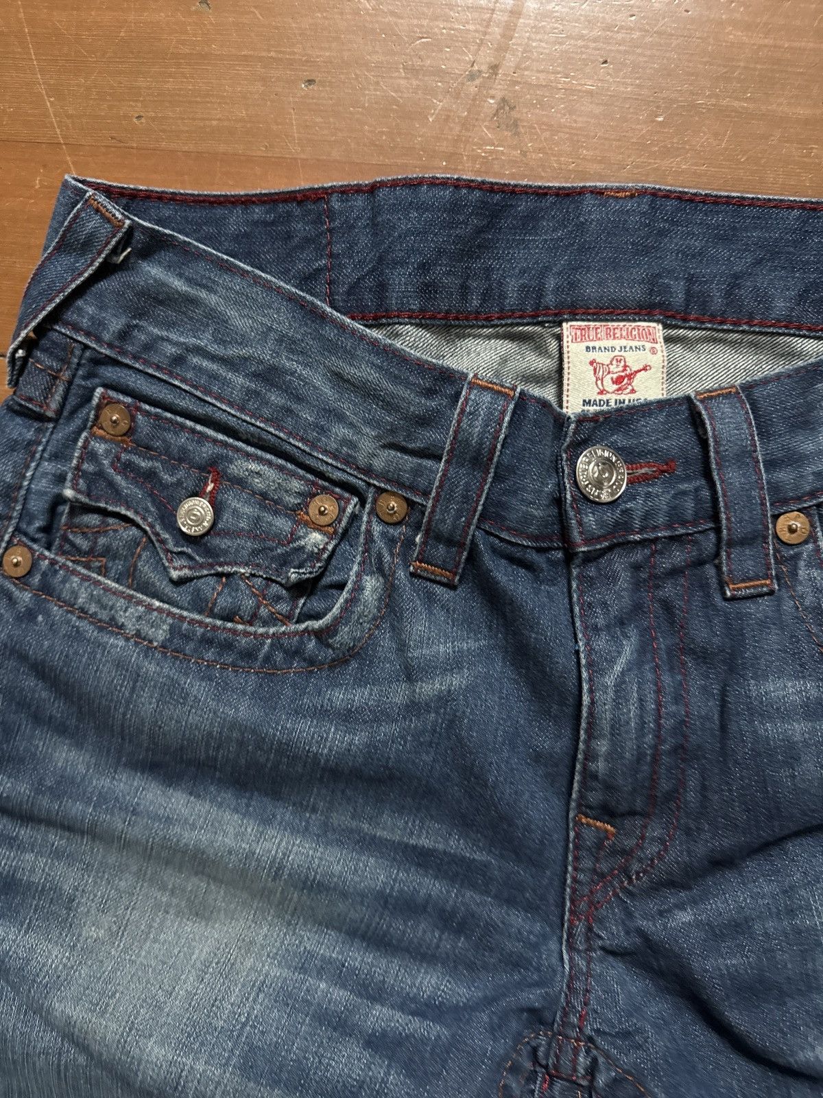 Japanese Brand × True Religion True religion ricky jeans ricky style bootcut Size US 31 - 4 Thumbnail